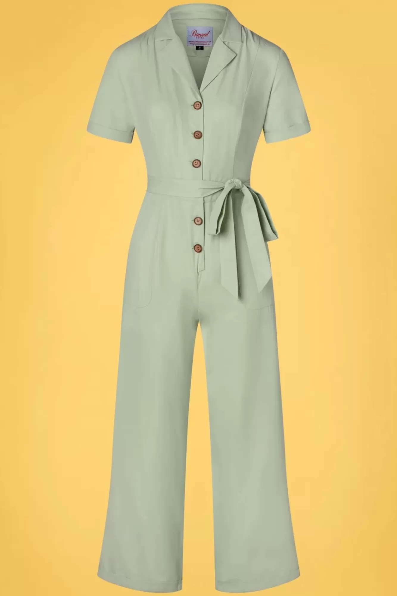 Cheap Banned Retro Adventure Ahead Jumpsuit In Grun