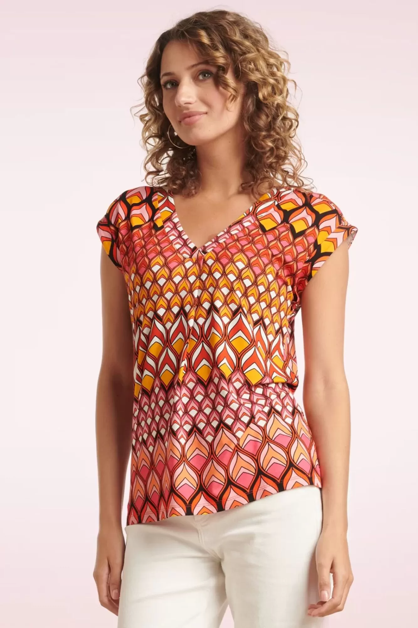 Outlet Smashed Lemon Alba Top In Multi