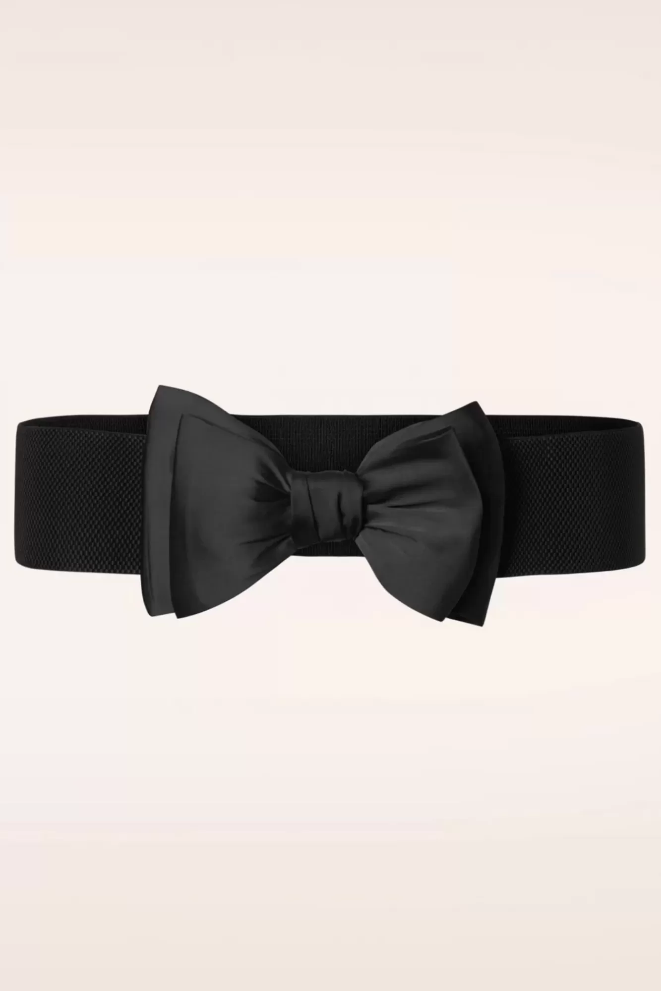 Store Banned Retro Bella Bow Gürtel In Schwarz