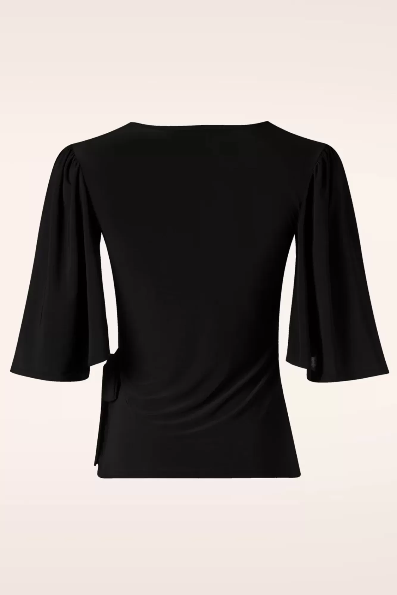 Cheap Vintage Chic for Topvintage Belle Slinky Top In Schwarz