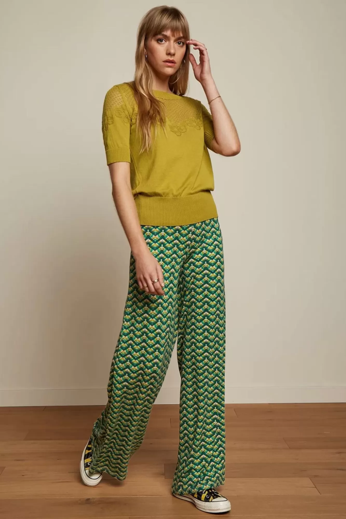 Cheap King Louie Border Palazzo Brazza Hose In Jasper Green