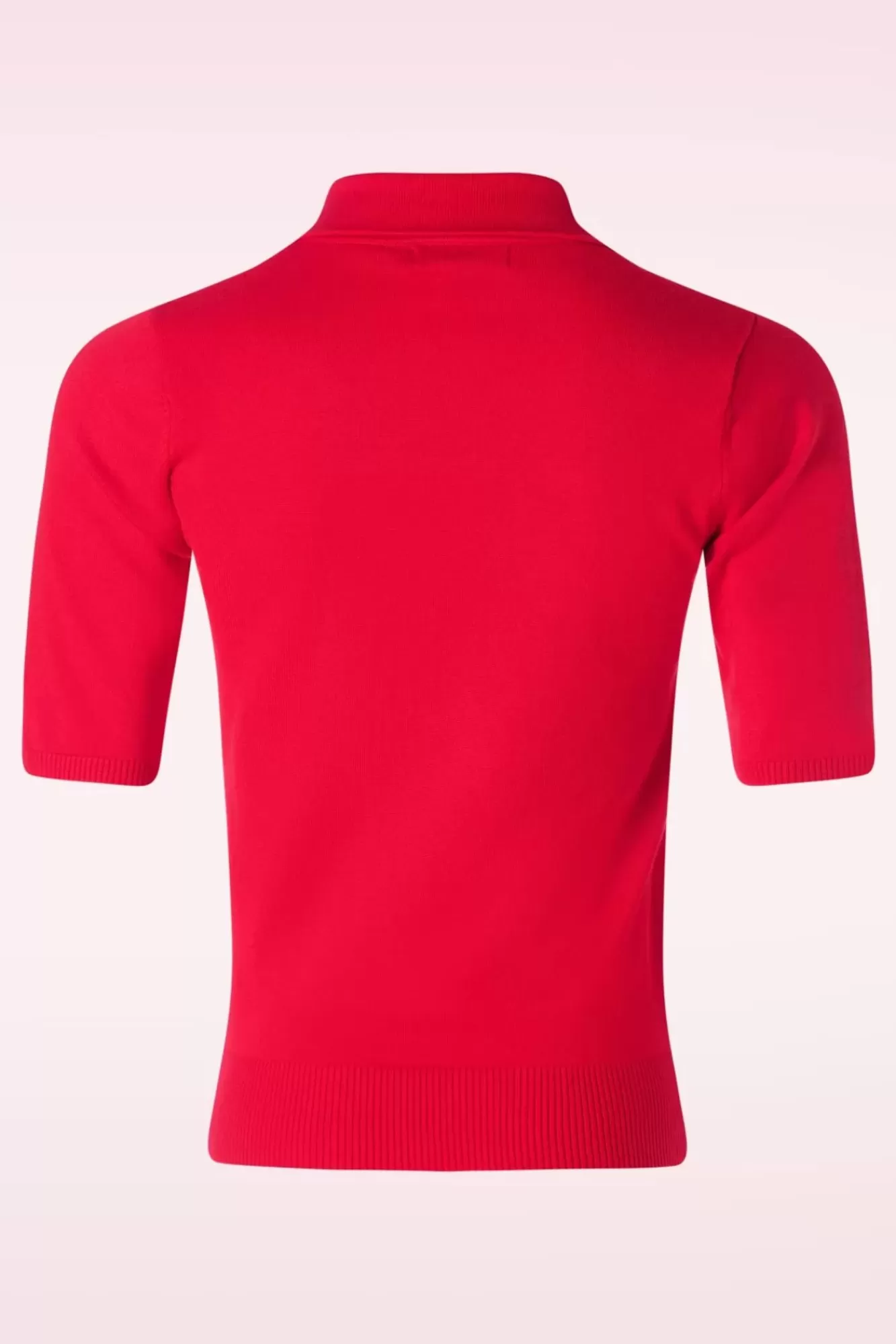 Clearance Banned Retro Bow Delight Pullover In Rot