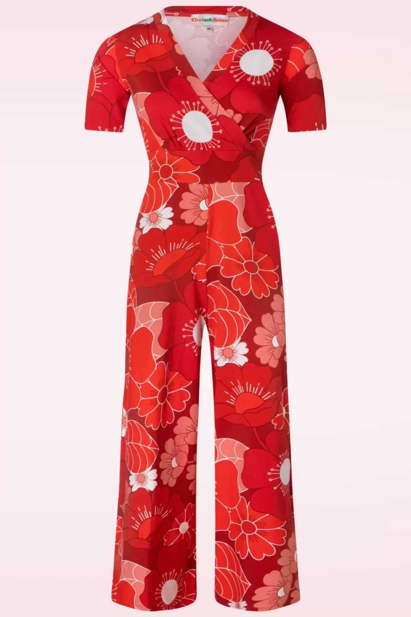 Hot Cissi och Selma Britta Jumpsuit In Rot