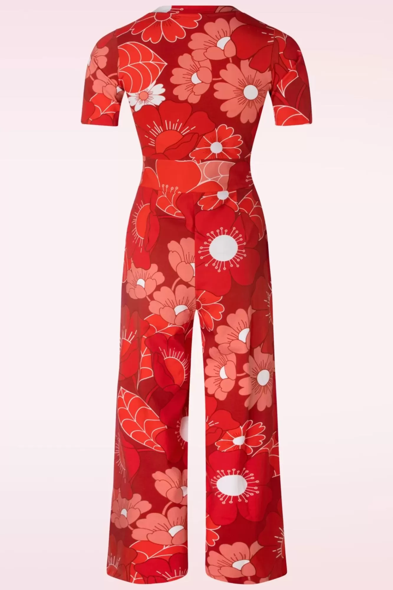 Hot Cissi och Selma Britta Jumpsuit In Rot