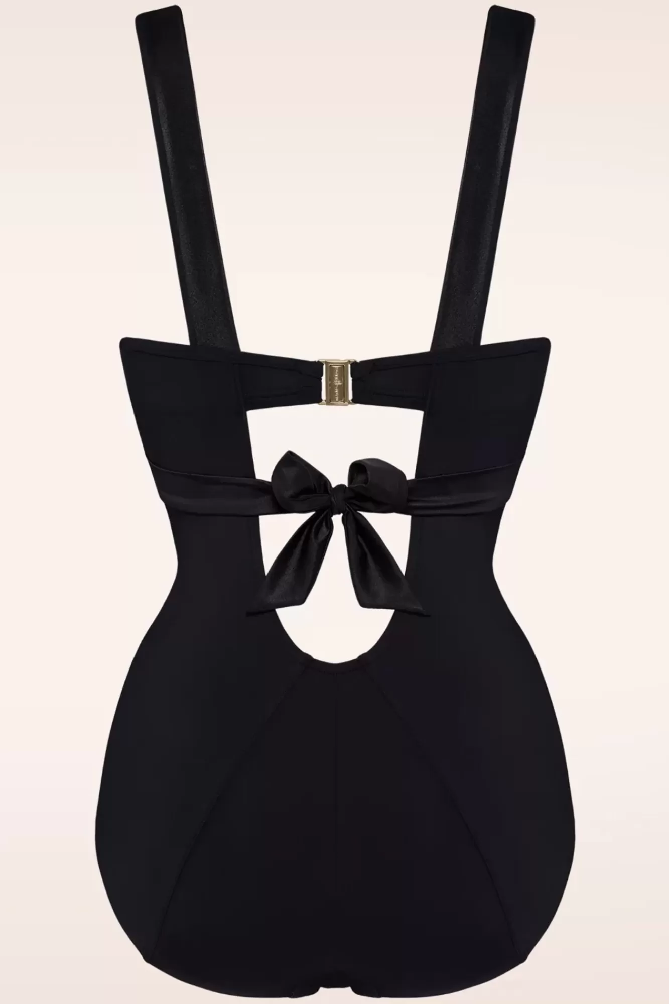 New Marlies Dekkers Cache Coeur Badeanzug Mit Tiefem Ausschnitt Und Balkon In Schwarz