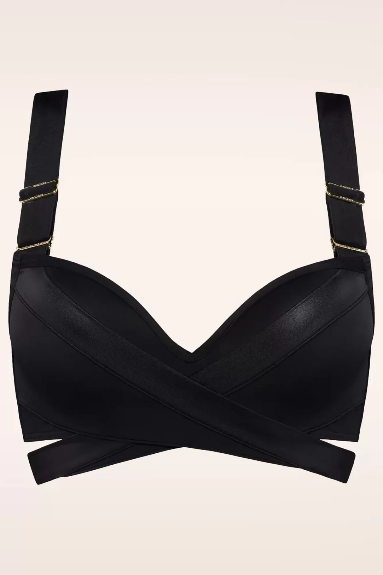 Clearance Marlies Dekkers Cache Coeur Push-Up-Bikinioberteil In Schwarz