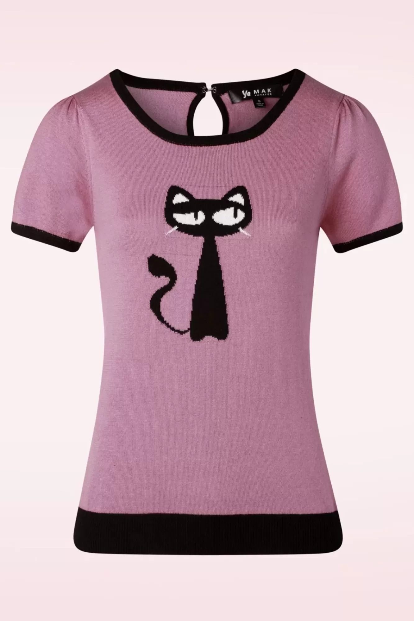 Sale Mak Sweater Cat Pullover In Mauve