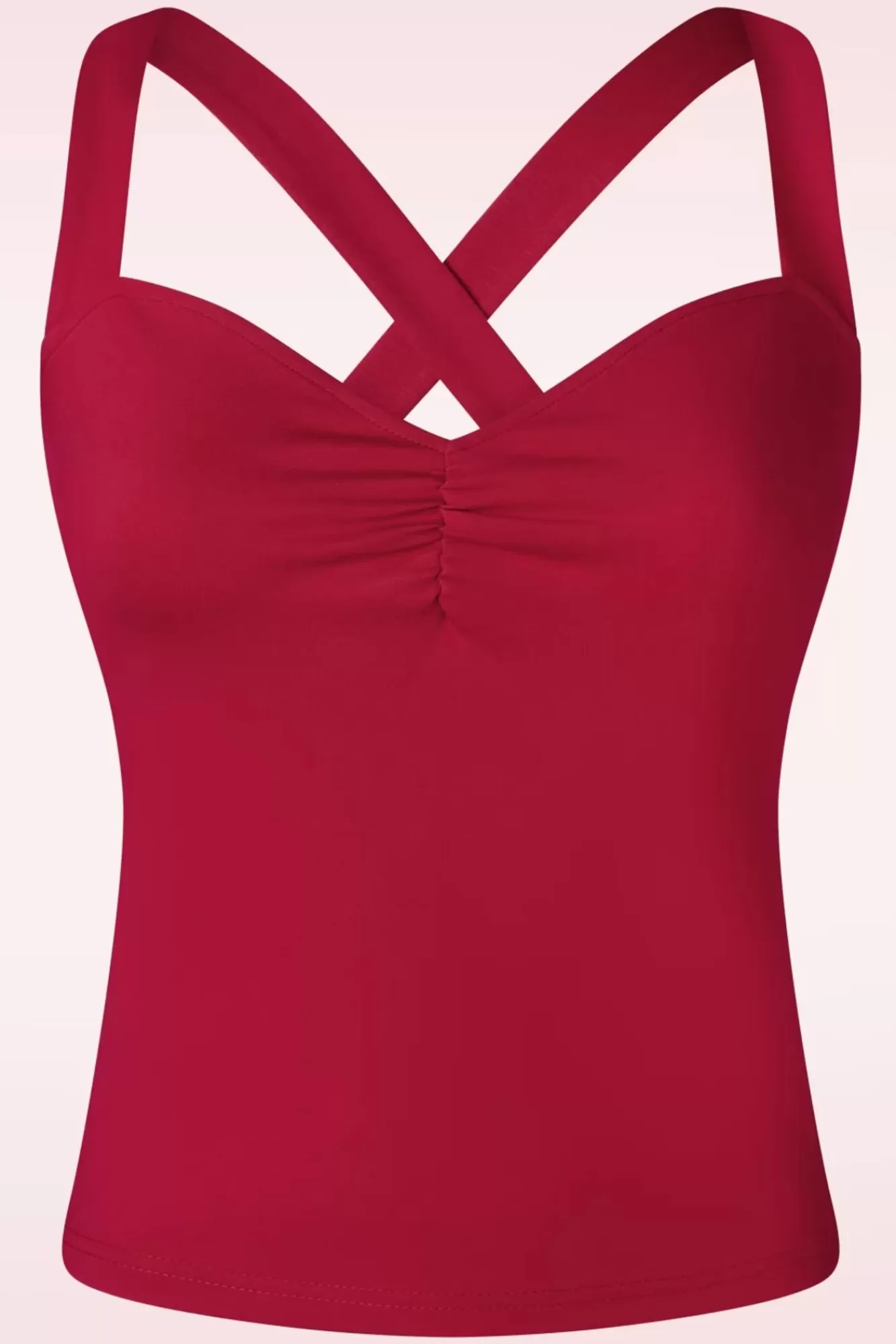 Sale Vixen Cindy Cross Back Top In Rot