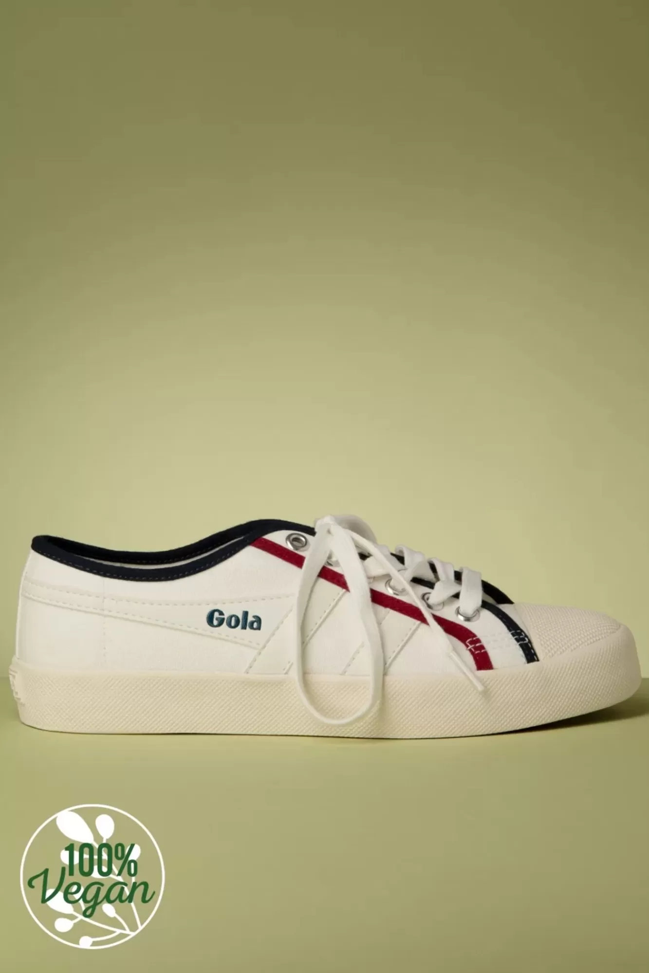 Online Gola Coaster Smash Turnschuhe In Off White Und Navy