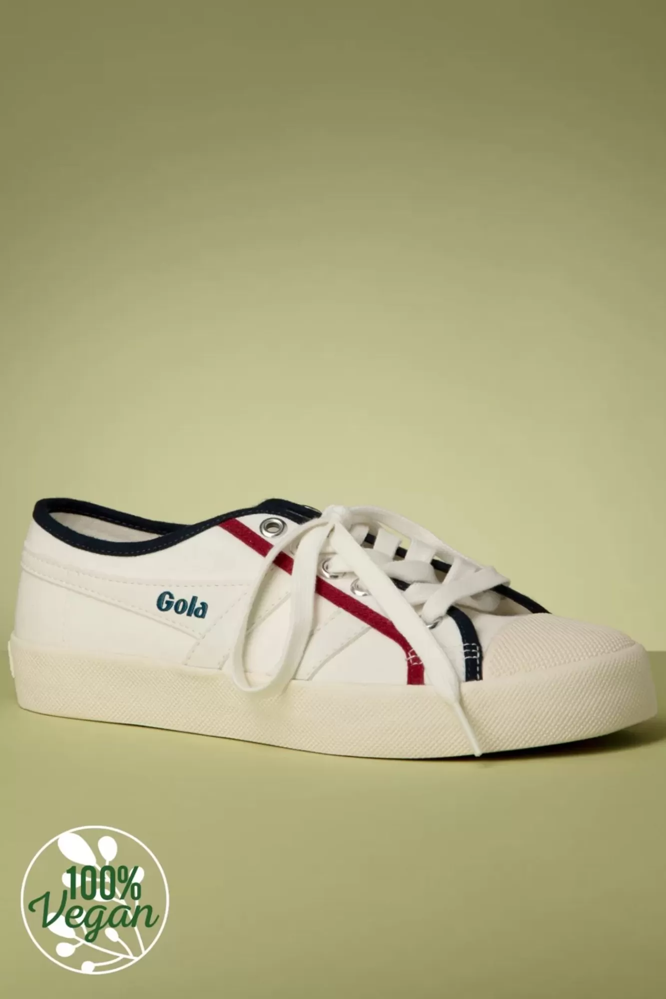 Online Gola Coaster Smash Turnschuhe In Off White Und Navy