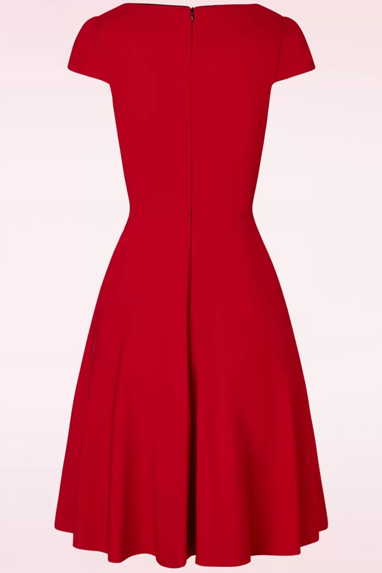 Best Vixen Connie Swing Kleid In Rot