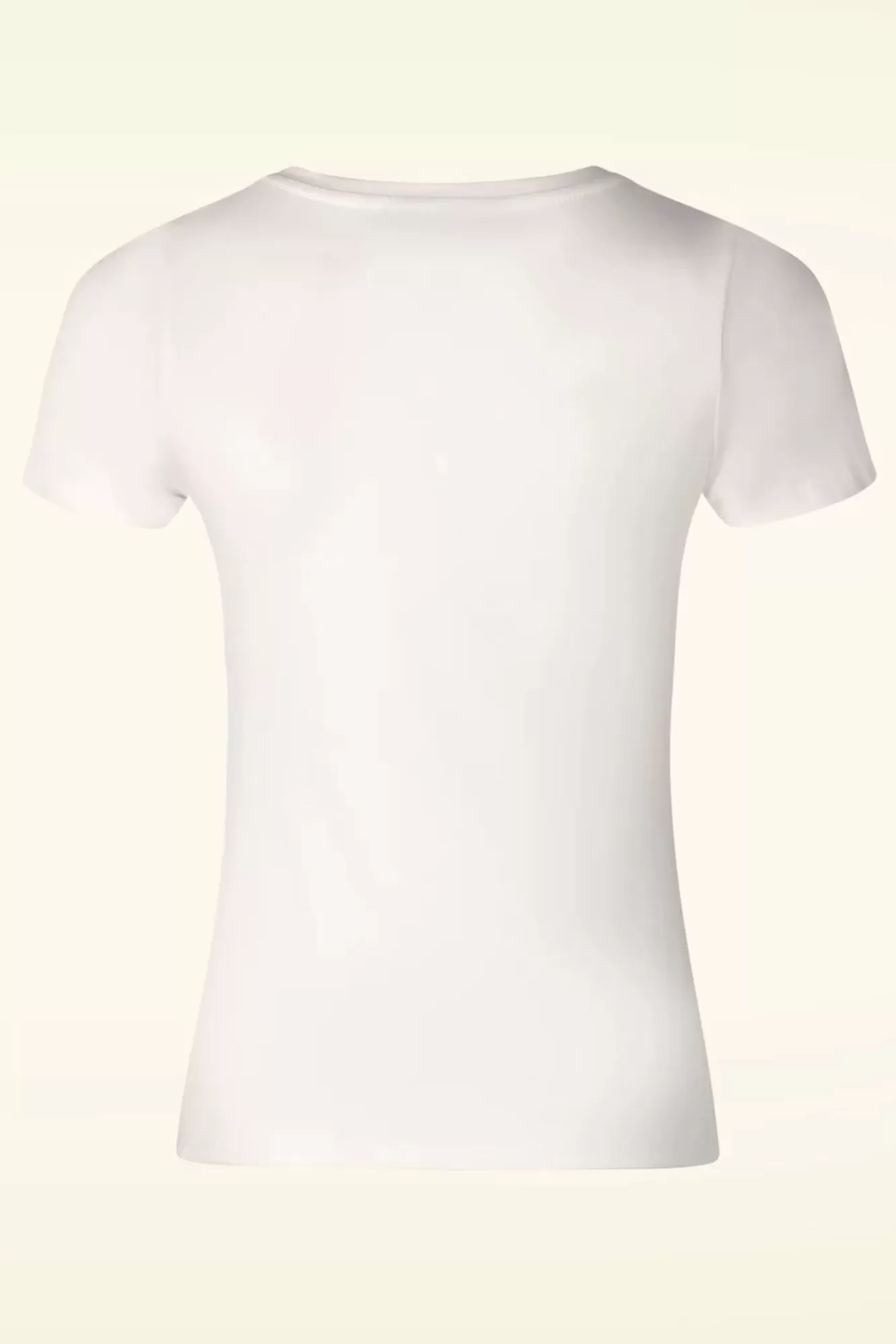 Flash Sale Queen Kerosin Cooles Love-T-Shirt In Off White