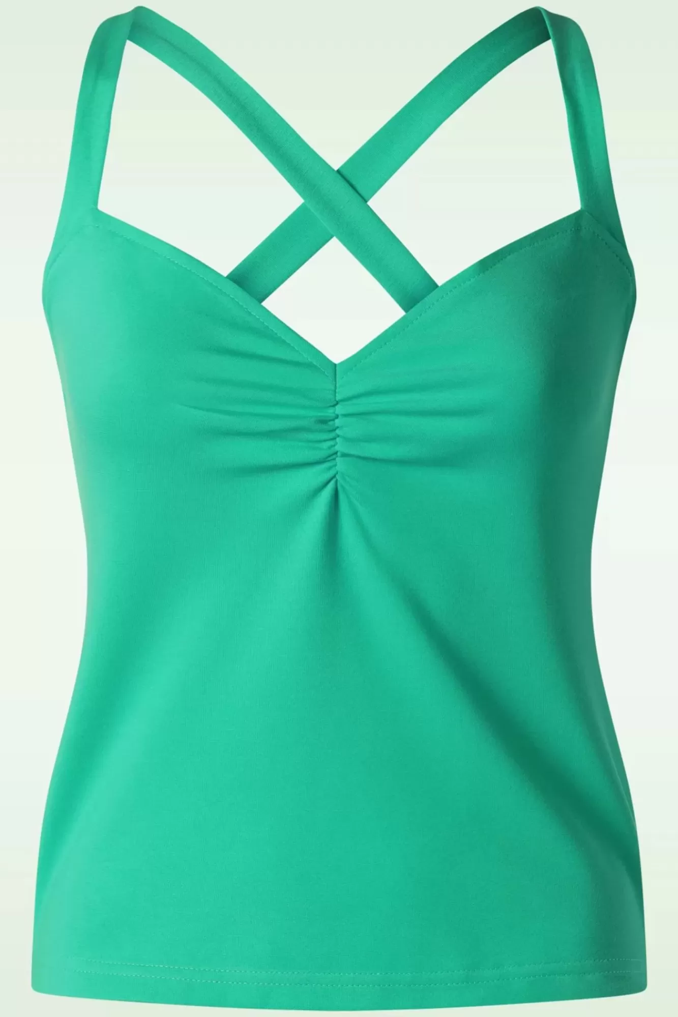 Sale Vixen Cross Back Top In Turkis