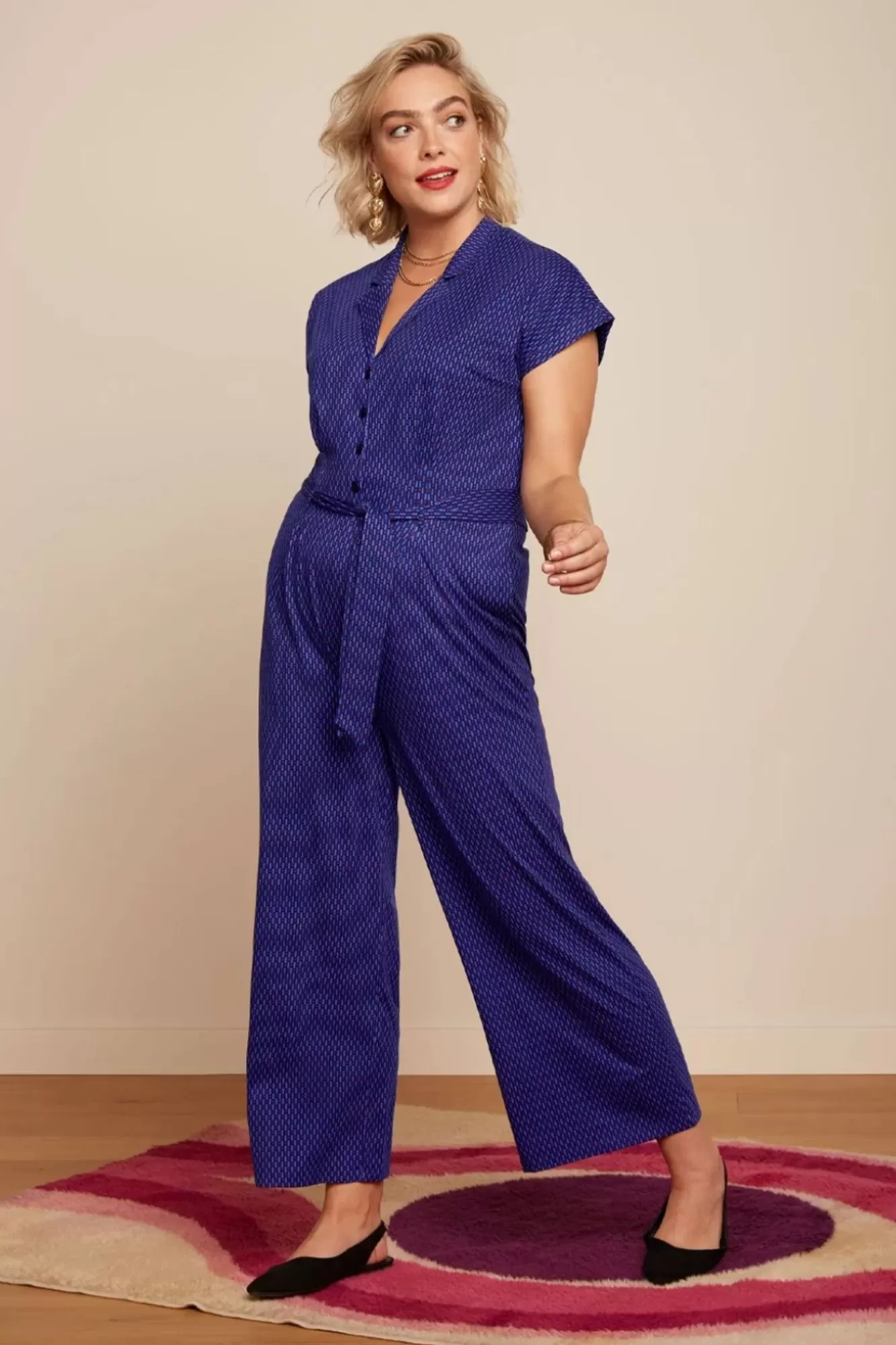 Sale King Louie Darcy Ditto Jumpsuit In Abendblau