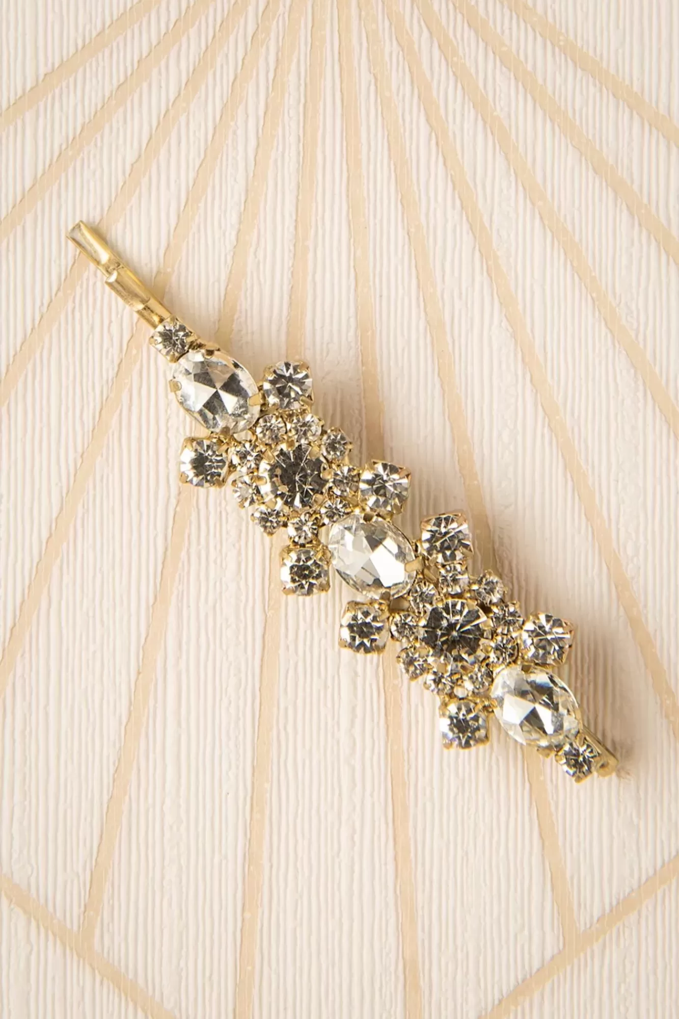 Online Lovely Deko Crystal Stone Haarnadel In Gold