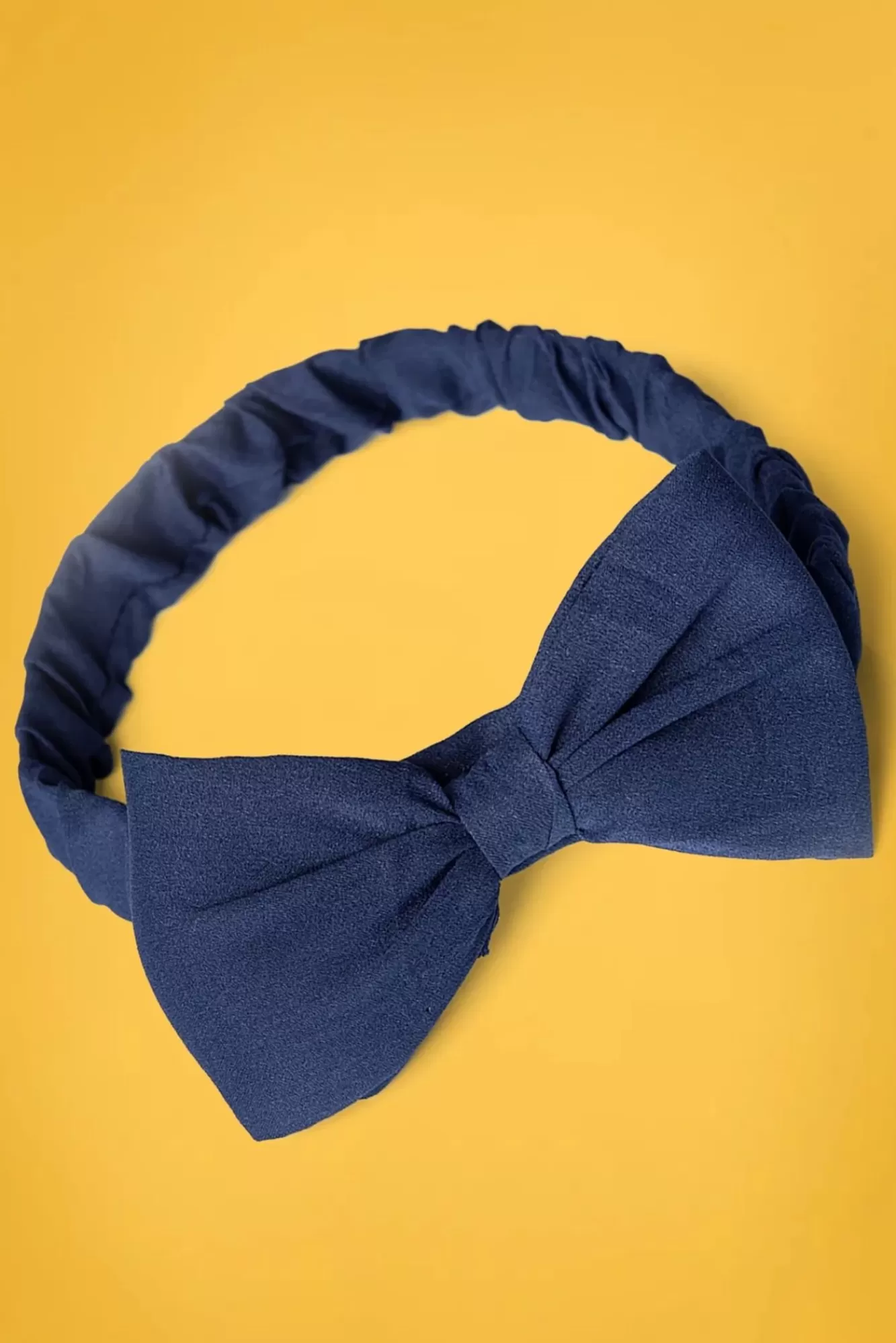 Sale Banned Retro Dionne Bow Stirnband In Navy