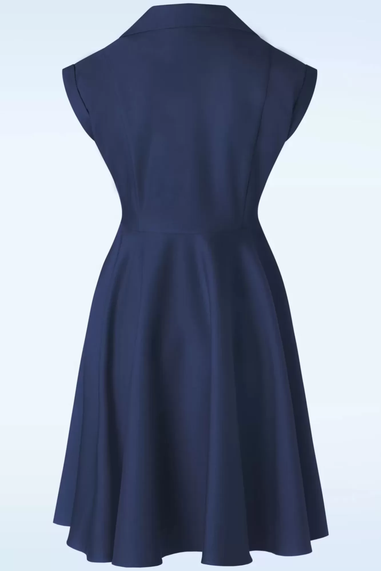 Shop Banned Retro Doll Swing Kleid In Marineblau