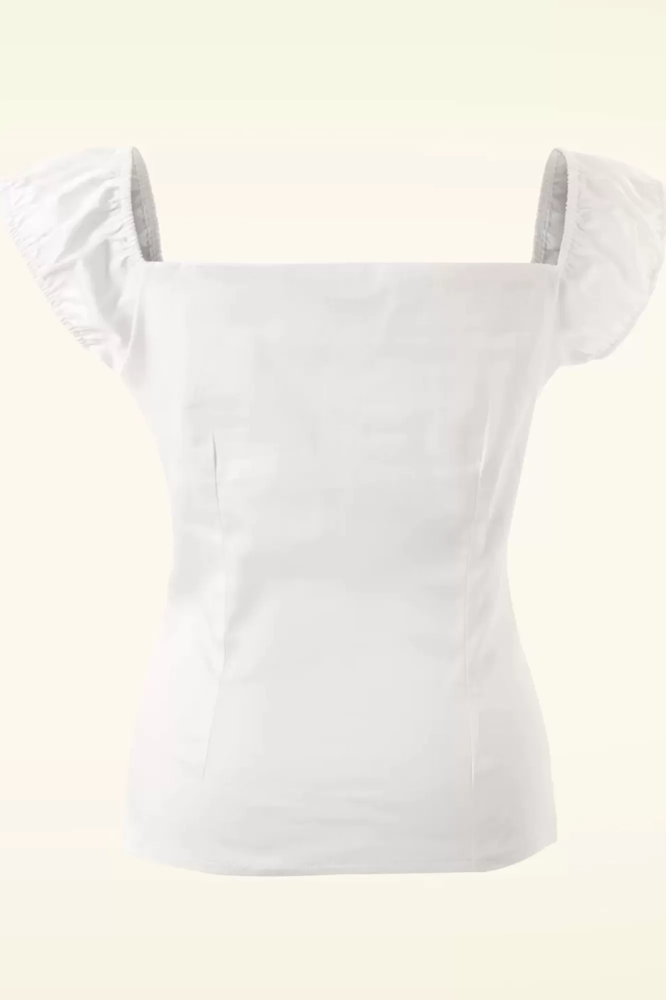 Cheap Collectif Clothing Dolores Top Carmen White