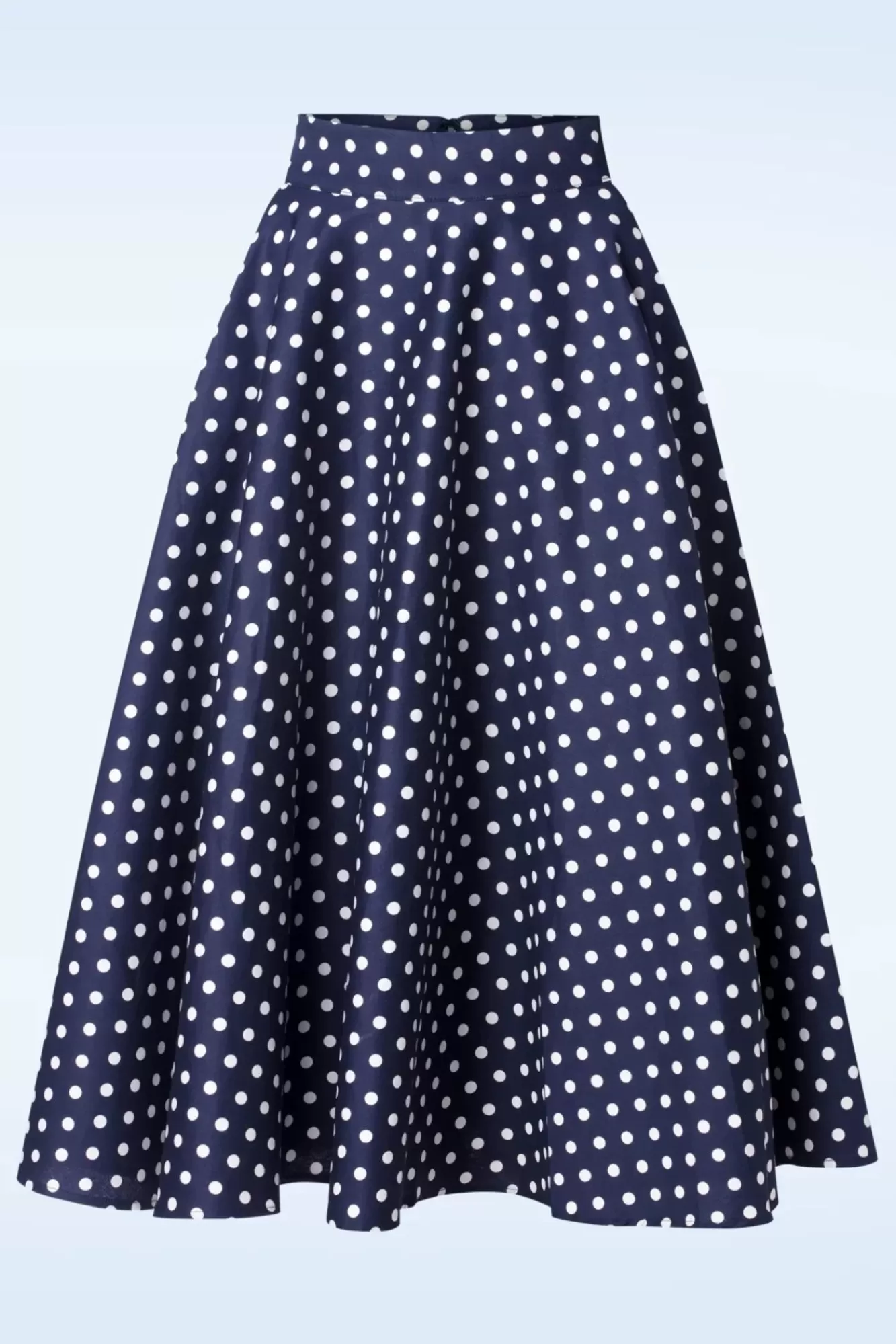 Cheap Banned Retro Dot Days Swing Rock In Marineblau