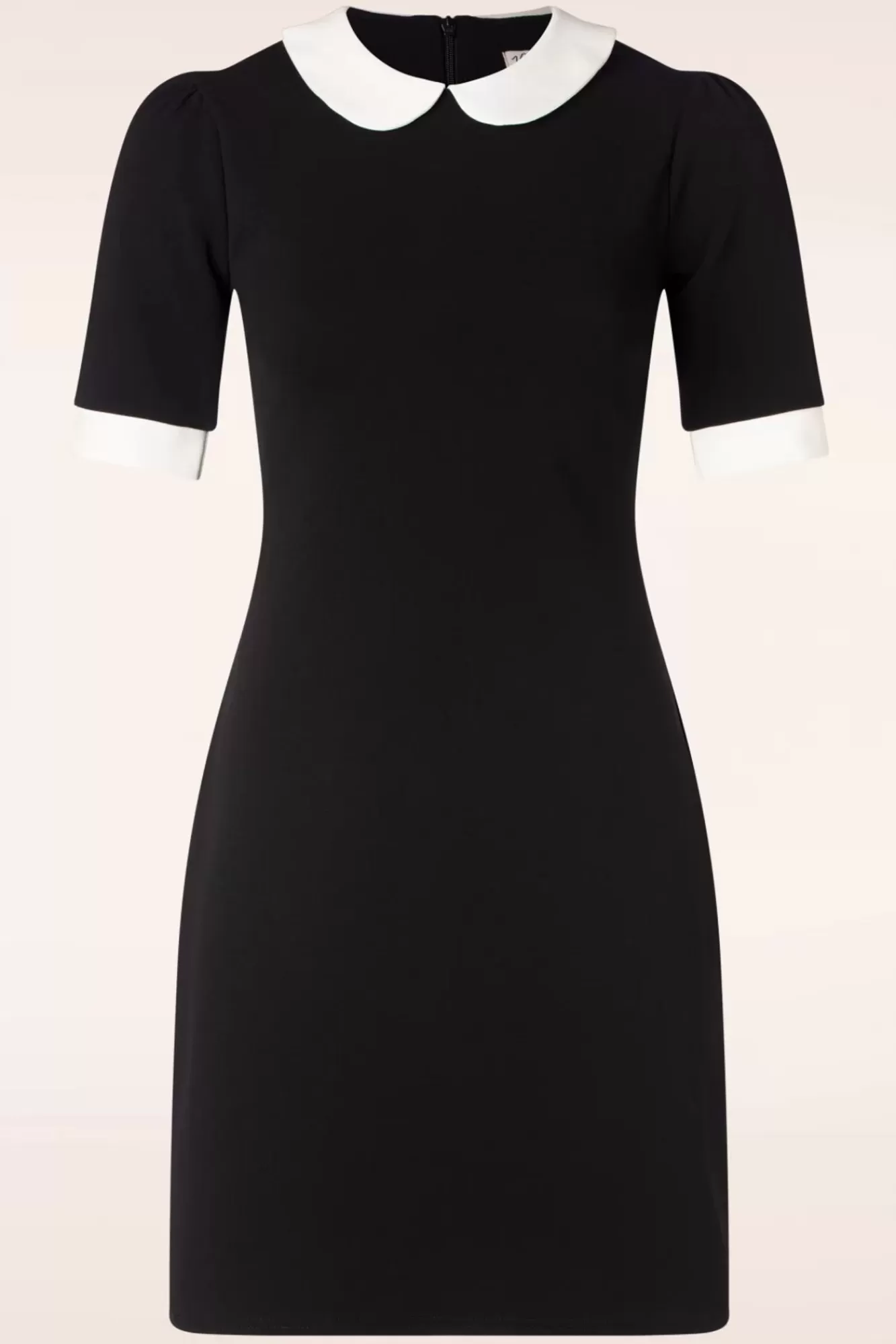 Sale Vintage Chic for Topvintage Ebony Kleid In Schwarz Und Weis