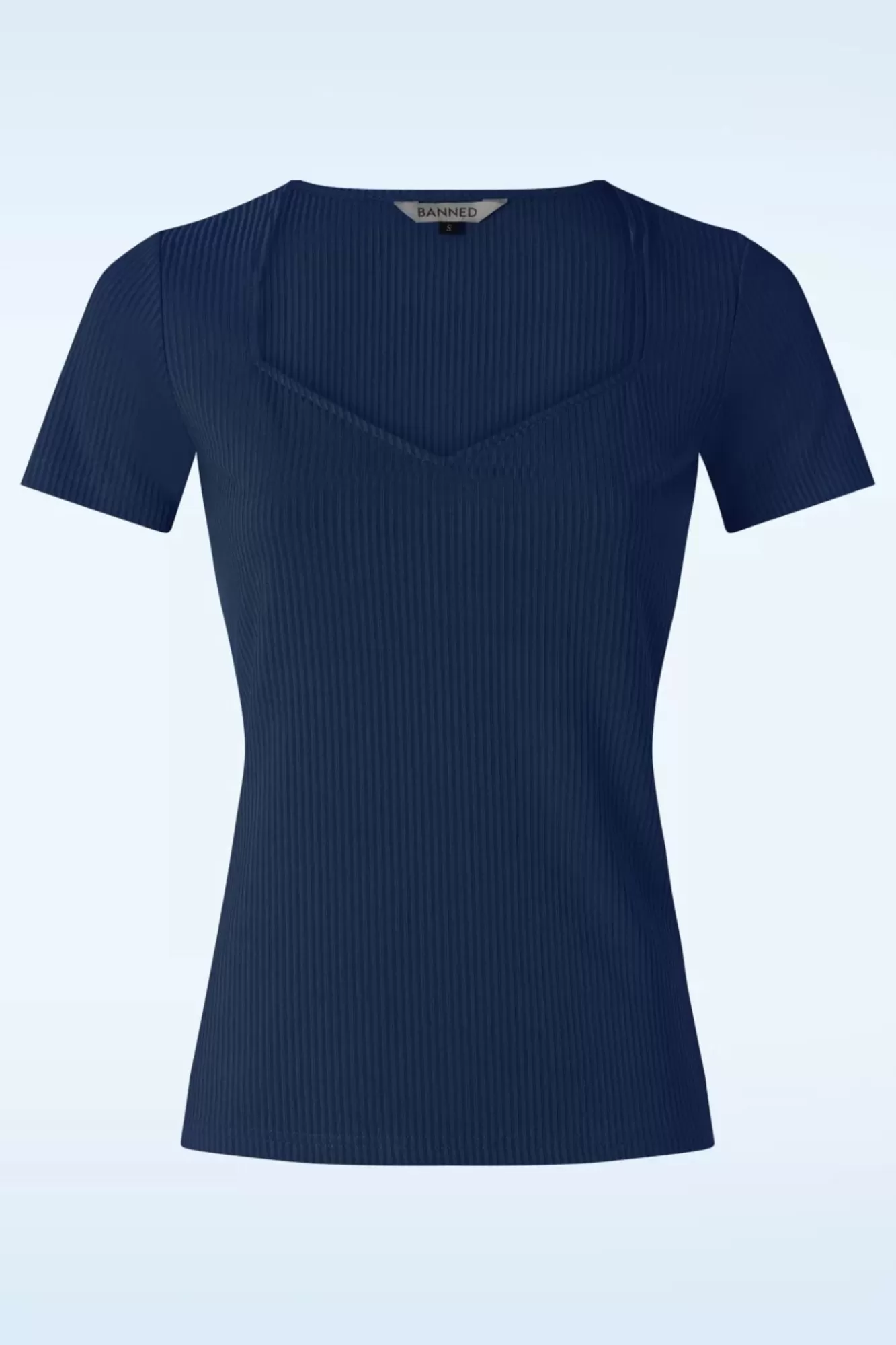 Flash Sale Banned Retro Fara Top In Marineblau