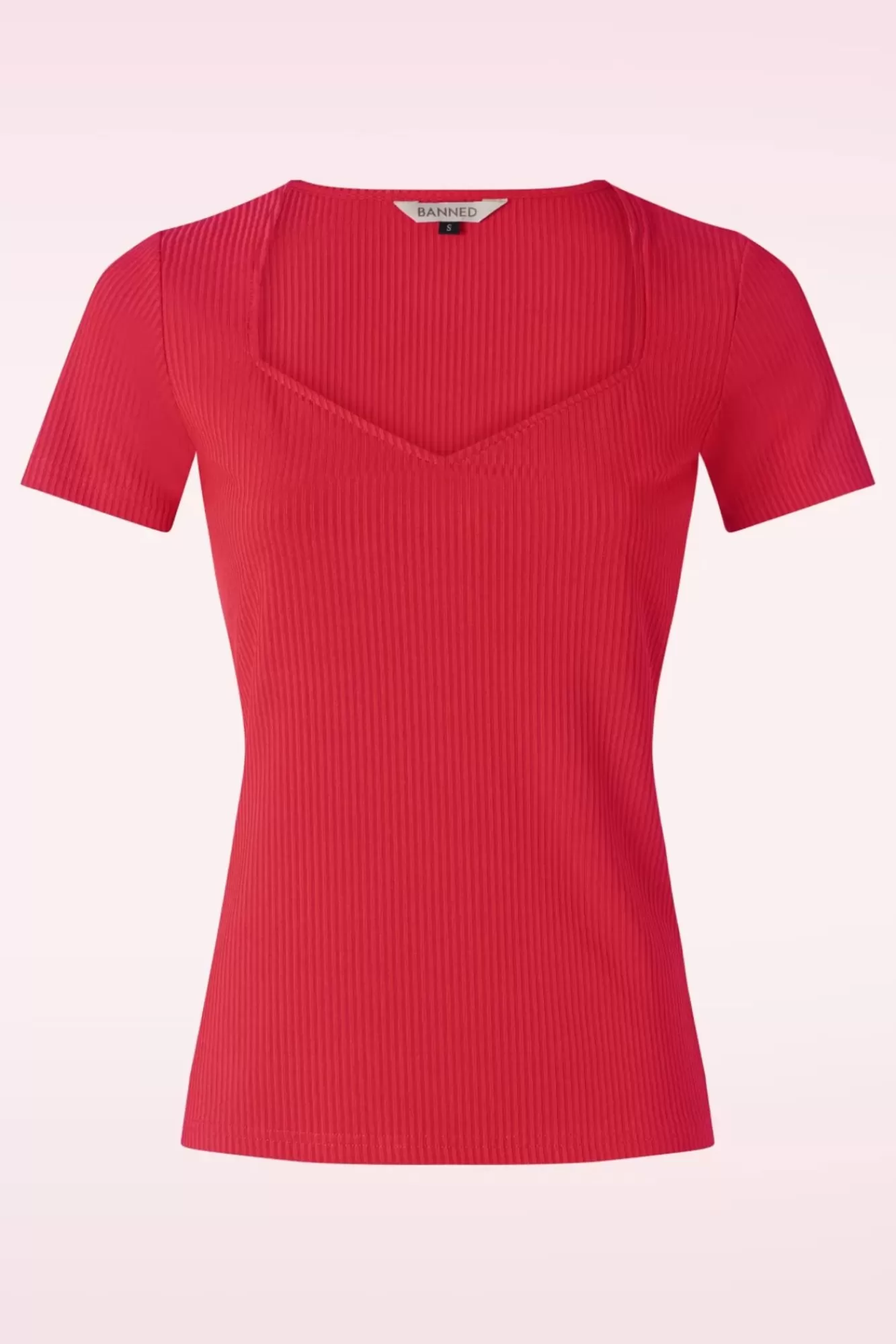 New Banned Retro Fara Top In Rot