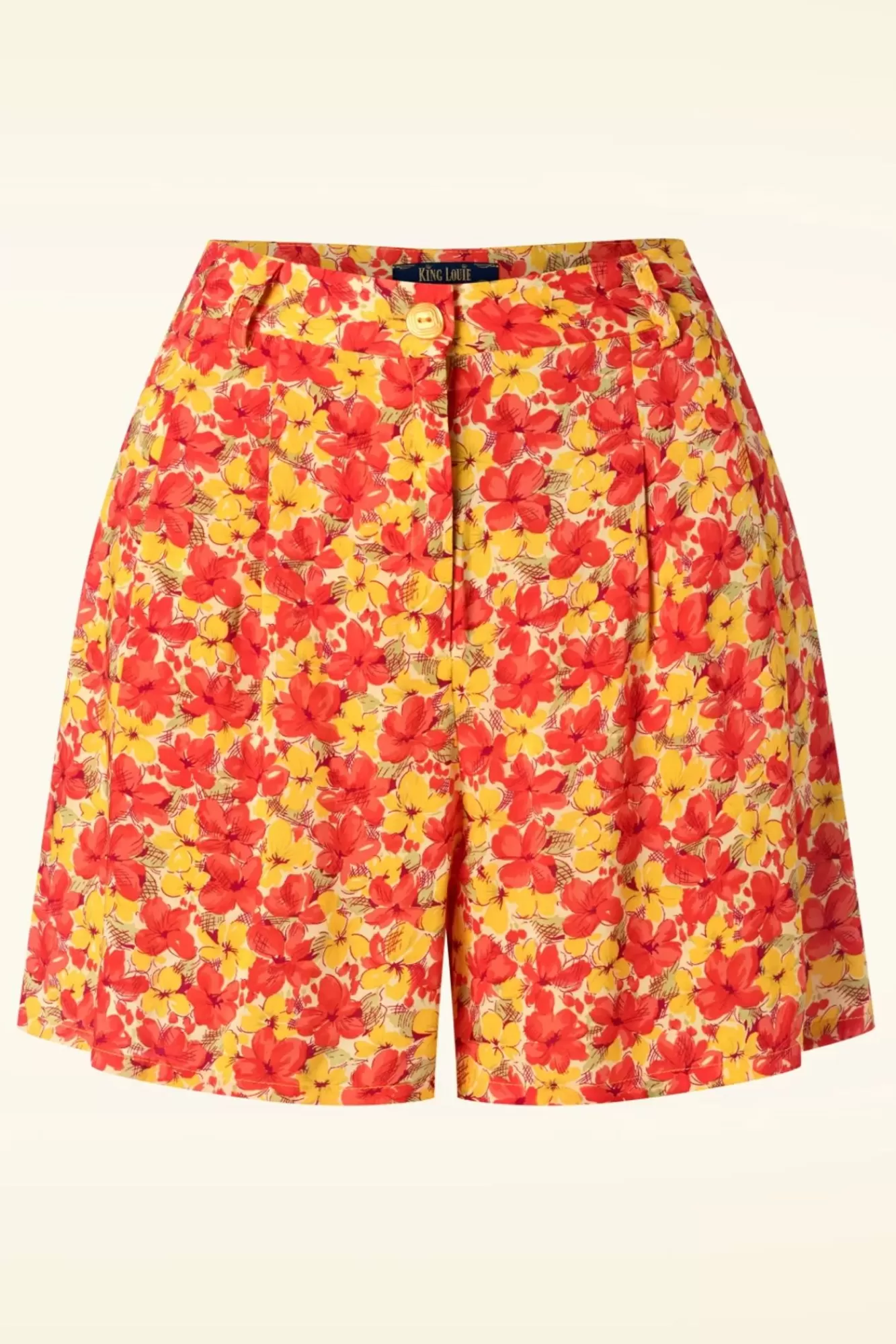 Discount King Louie Fintan Doree Shorts In Fiesta Rot