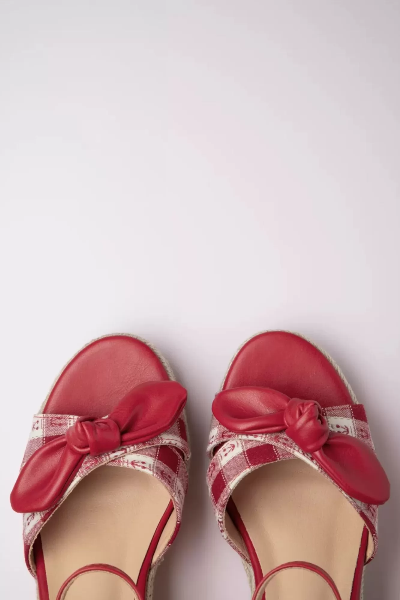 Fashion Banned Retro Free Spirit Wedges In Rot