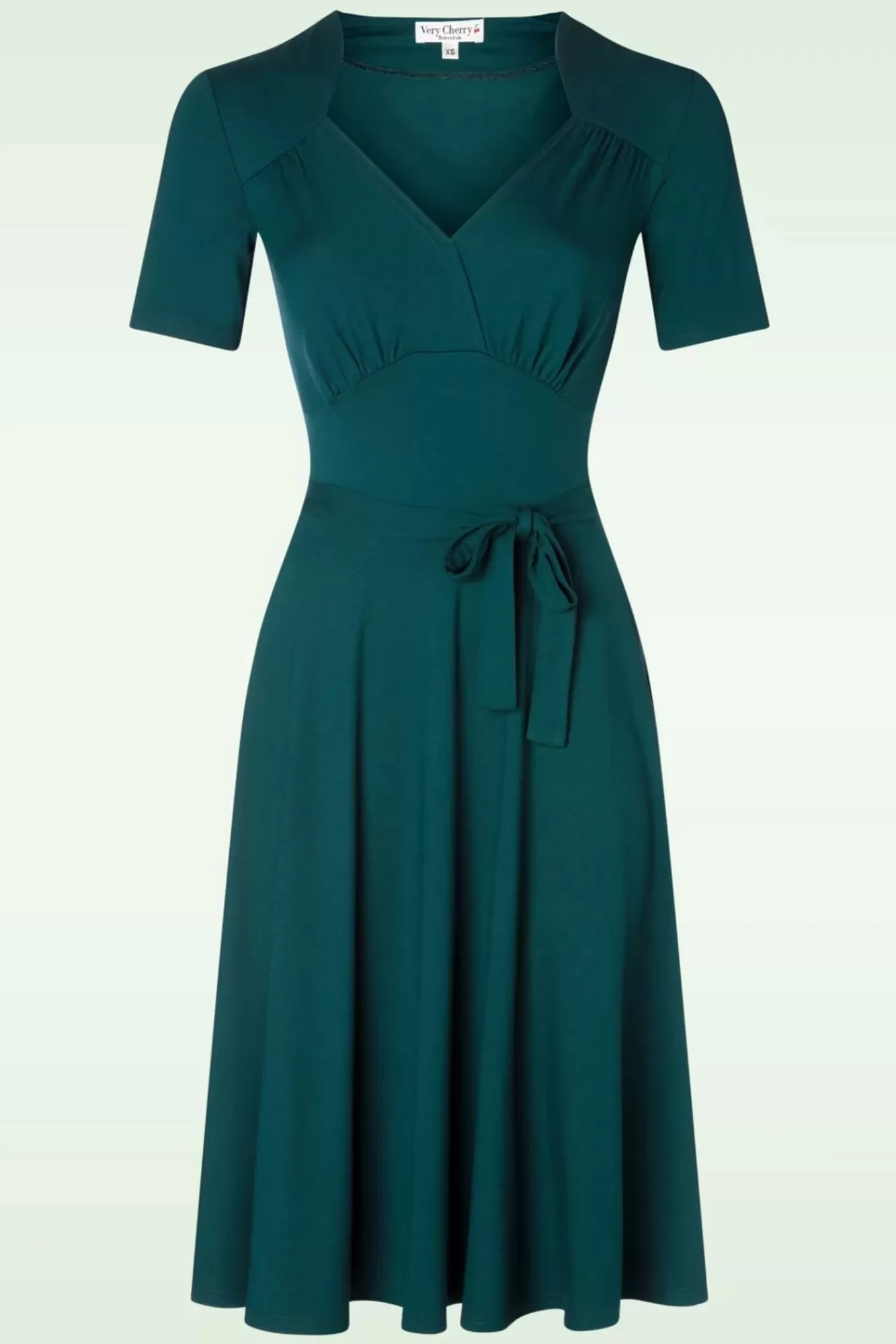 Shop Very Cherry Hollywood Kleid In Deluxe Petrol