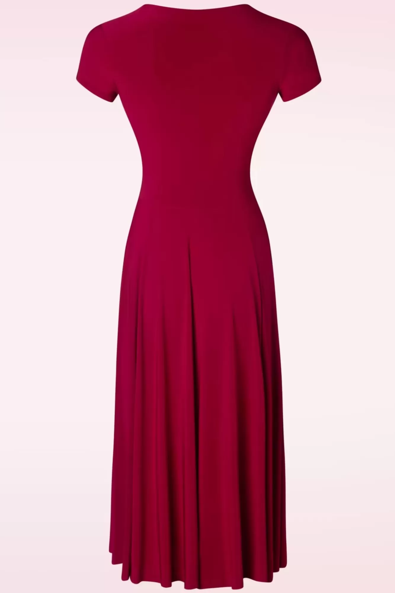 Online Vintage Chic for Topvintage Isabella Swingkleid In Rot