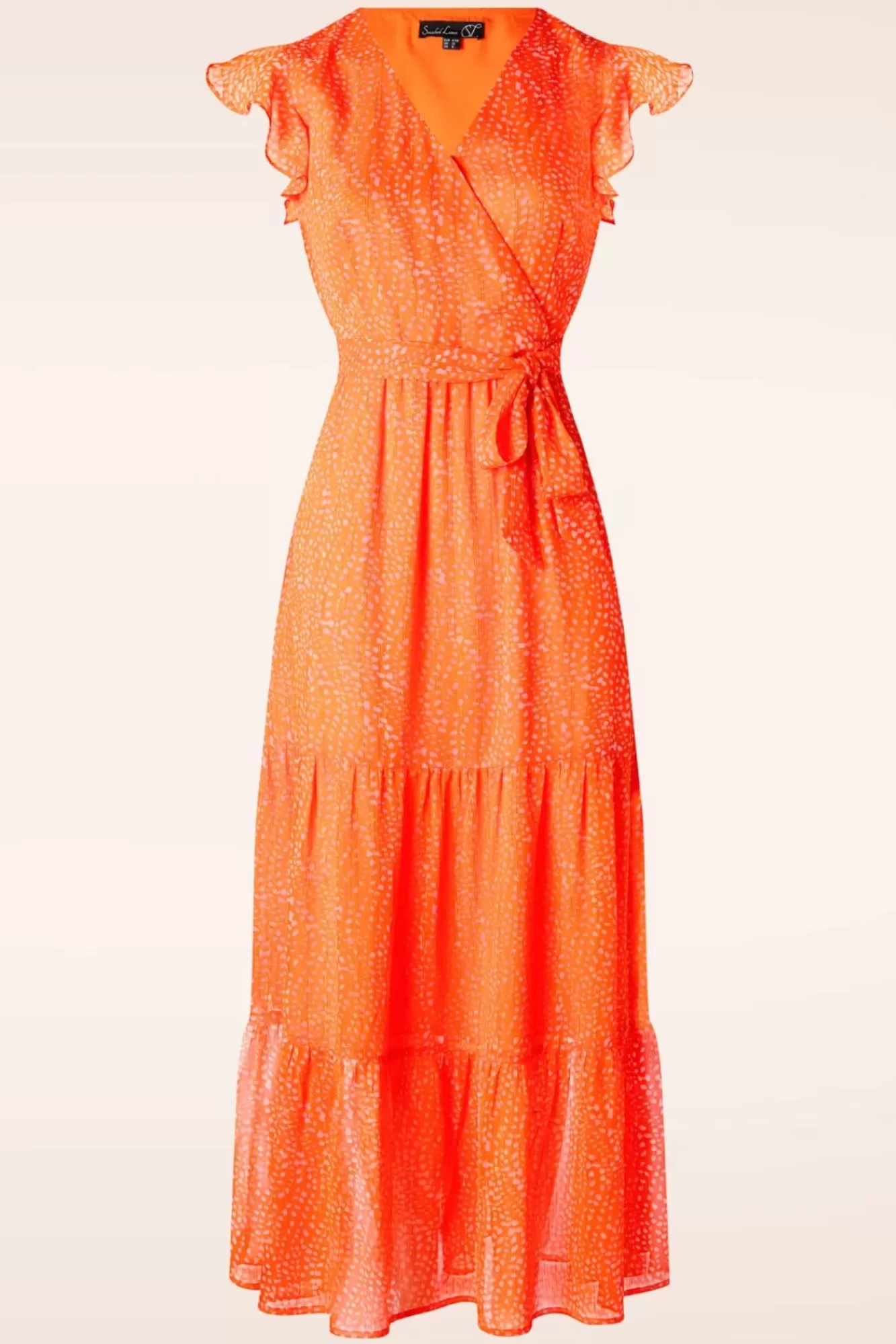 Best Smashed Lemon Ivy Maxi Kleid In Orange