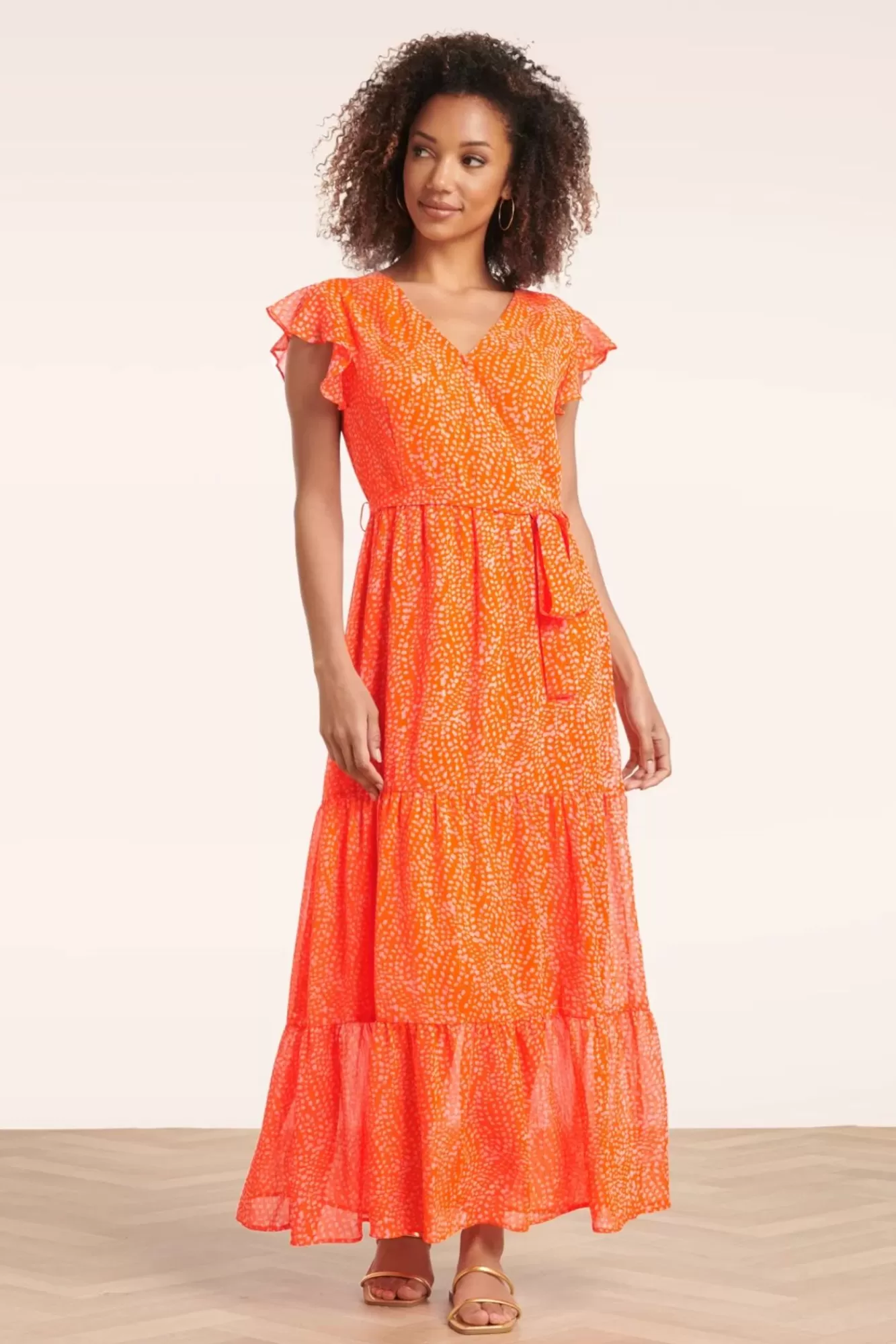 Best Smashed Lemon Ivy Maxi Kleid In Orange