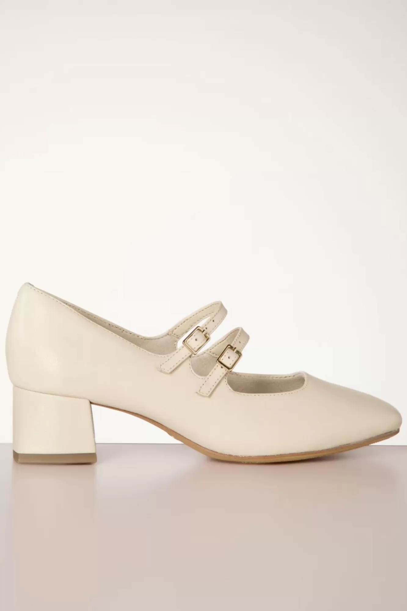 Best Sale Tamaris Janey Lederpumps In Creme