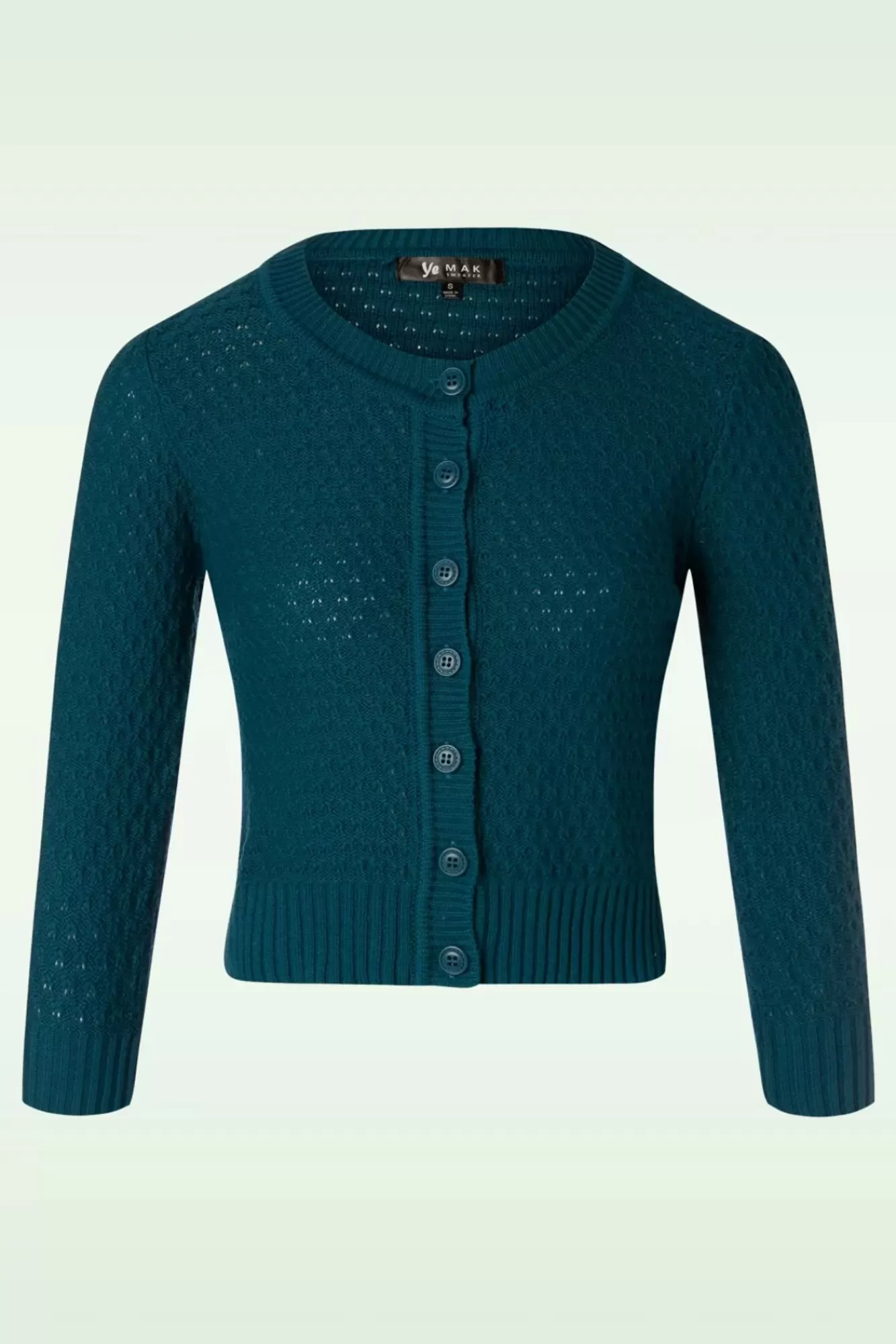 Flash Sale Mak Sweater Jennie Cardigan In Petrolblau