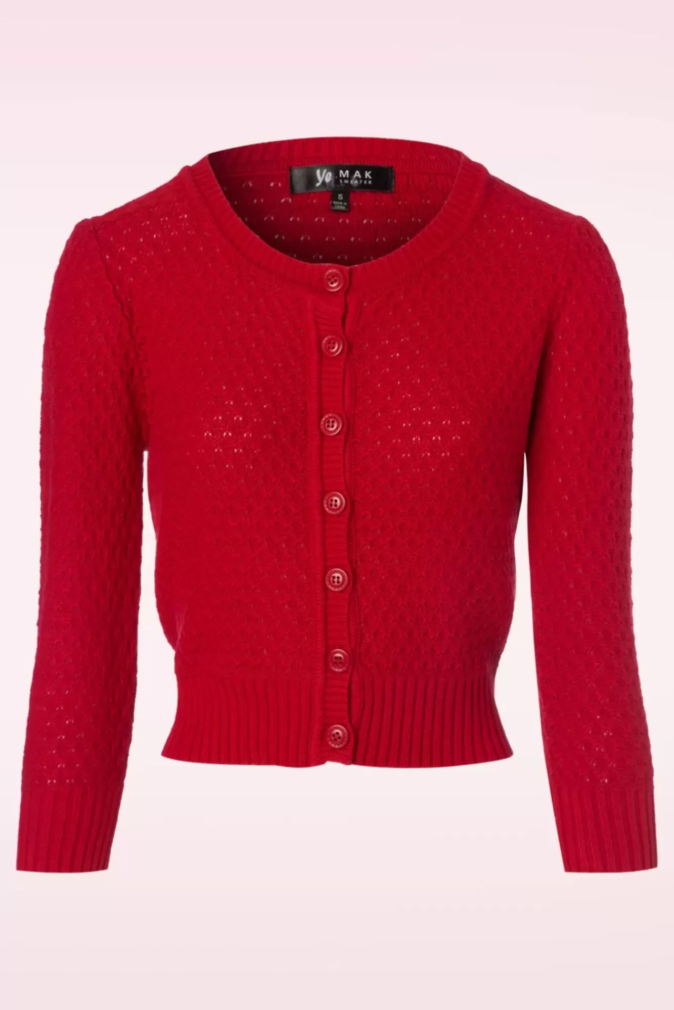 Discount Mak Sweater Jennie Strickjacke In Rot