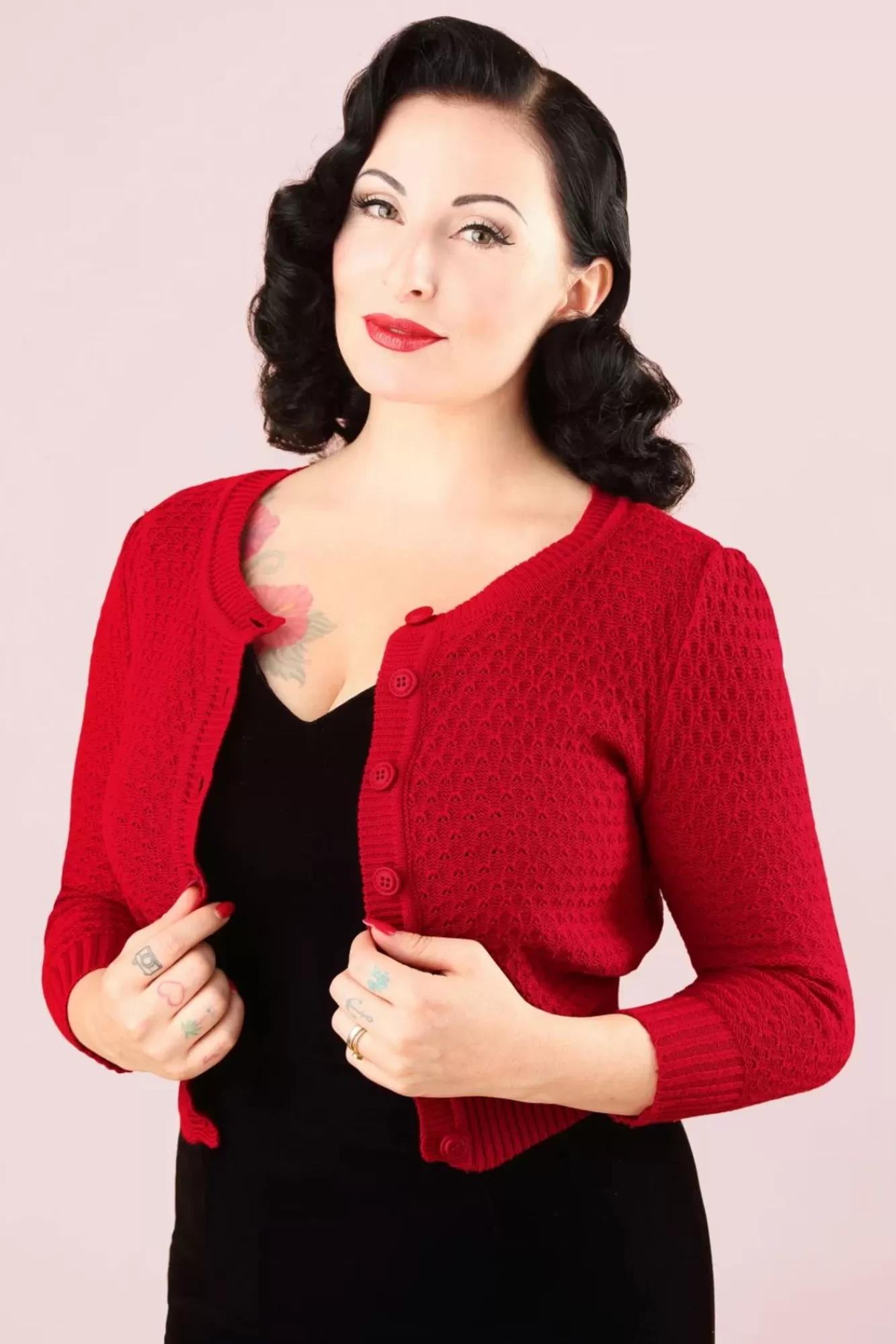 Discount Mak Sweater Jennie Strickjacke In Rot