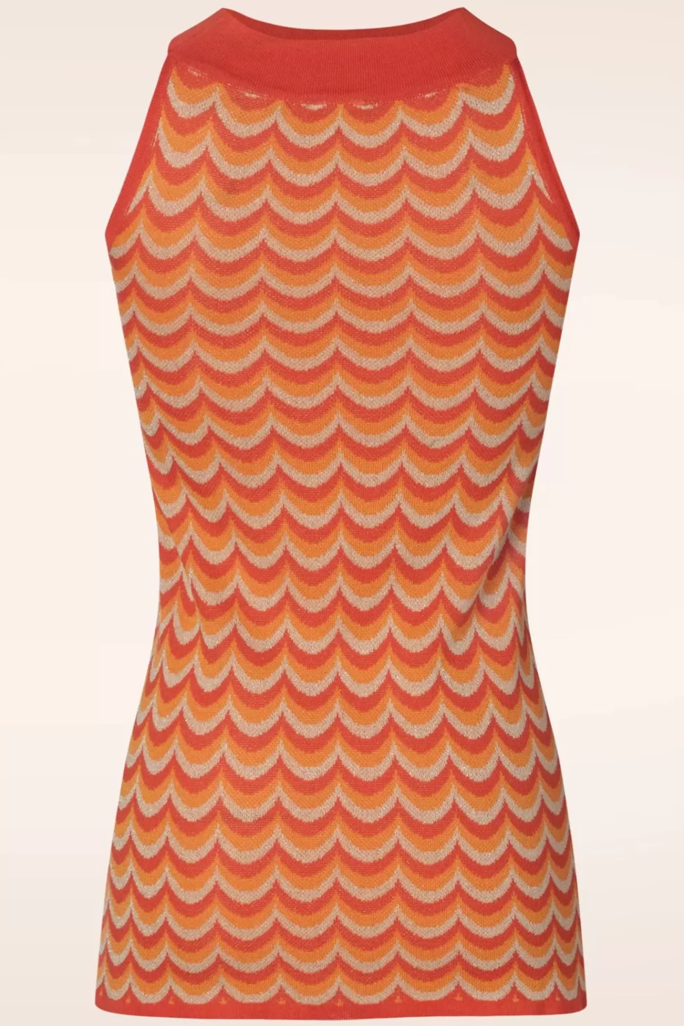 Flash Sale WNT Collection Jessie Waves Top In Orange