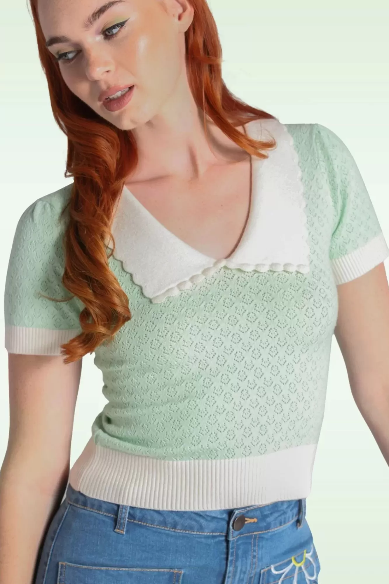 Best Bunny Joanie Top In Mint