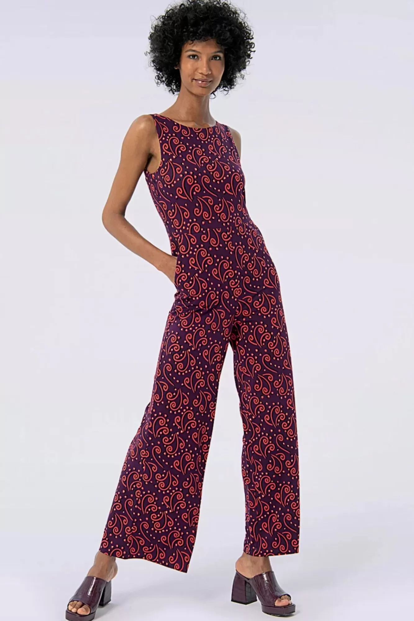 Discount Surkana Keira Jumpsuit In Kastanienbraun