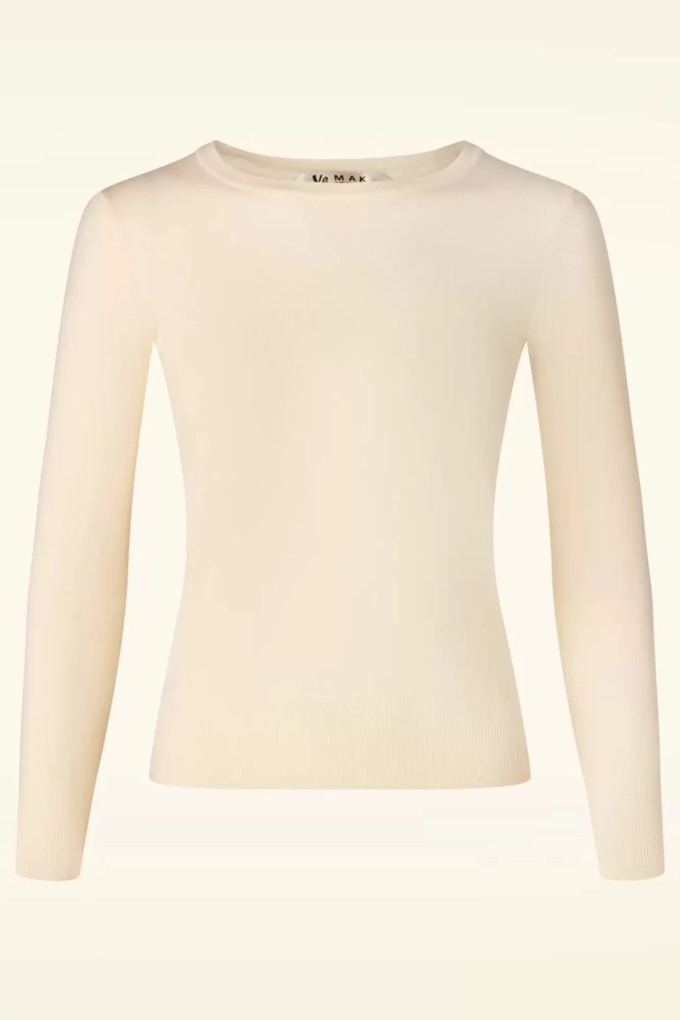 Best Sale Mak Sweater Kelly Pullover In Elfenbein