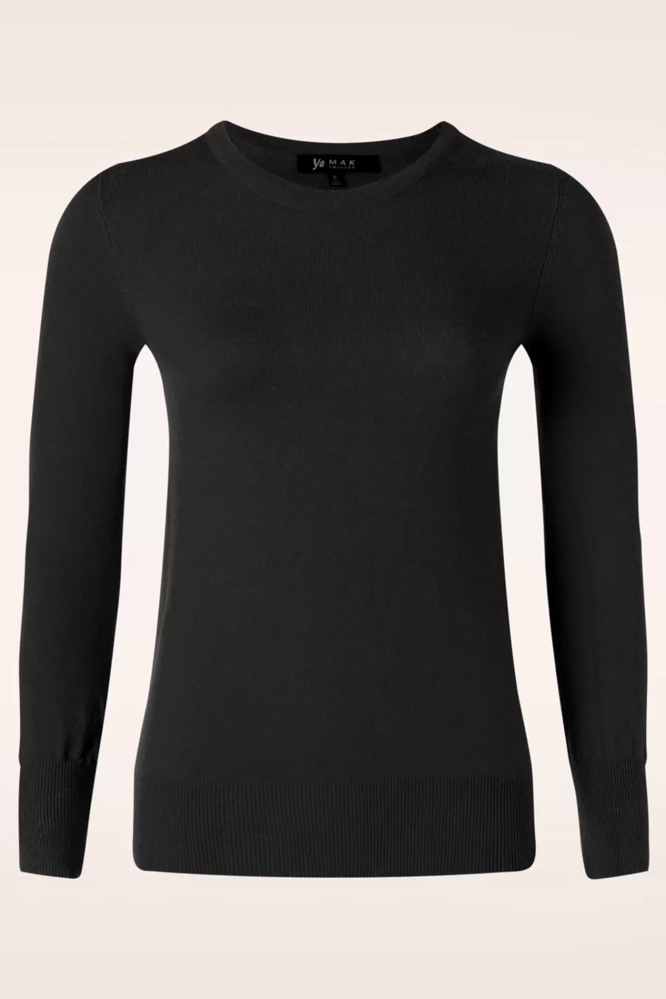 Cheap Mak Sweater Kelly Pullover In Schwarz