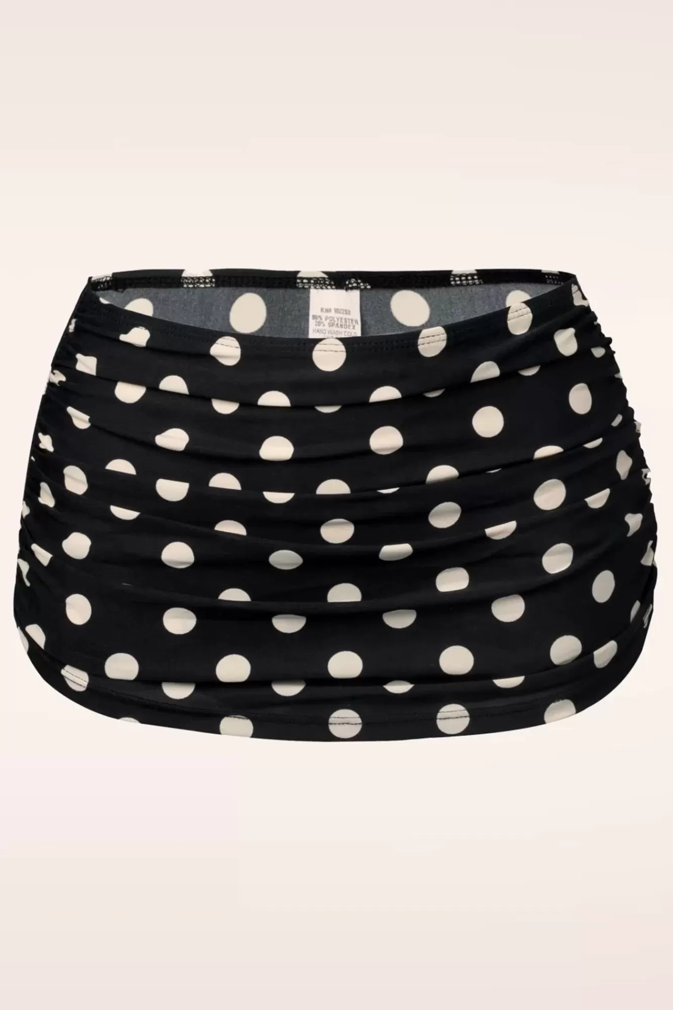 Sale Esther Williams Klassische Polka-Bikinihose In Schwarz Und Weis