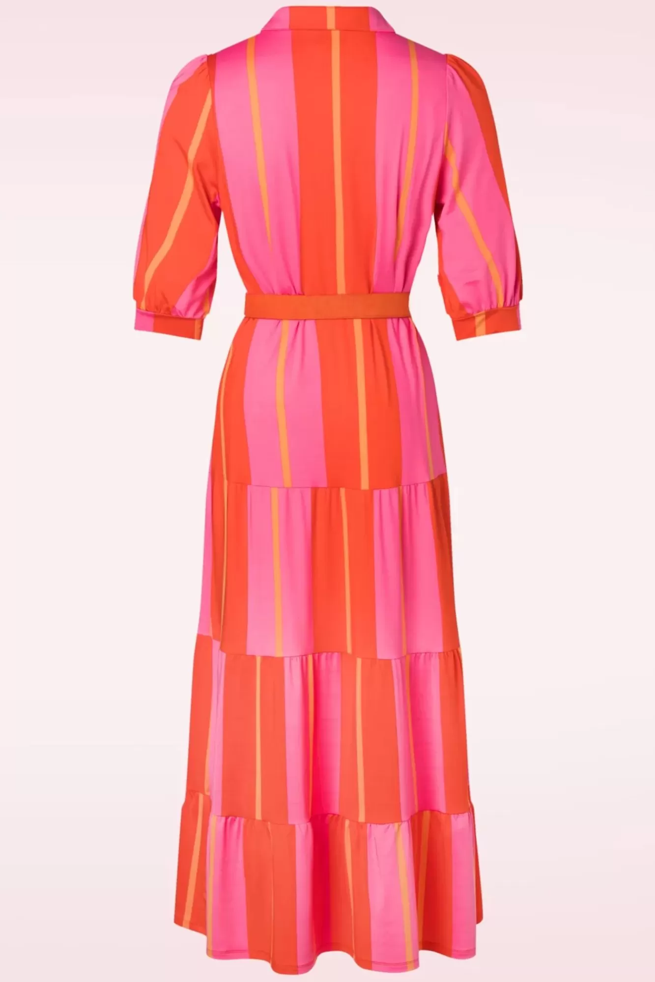 Store K-Design Leanna Maxikleid In Fuchsia