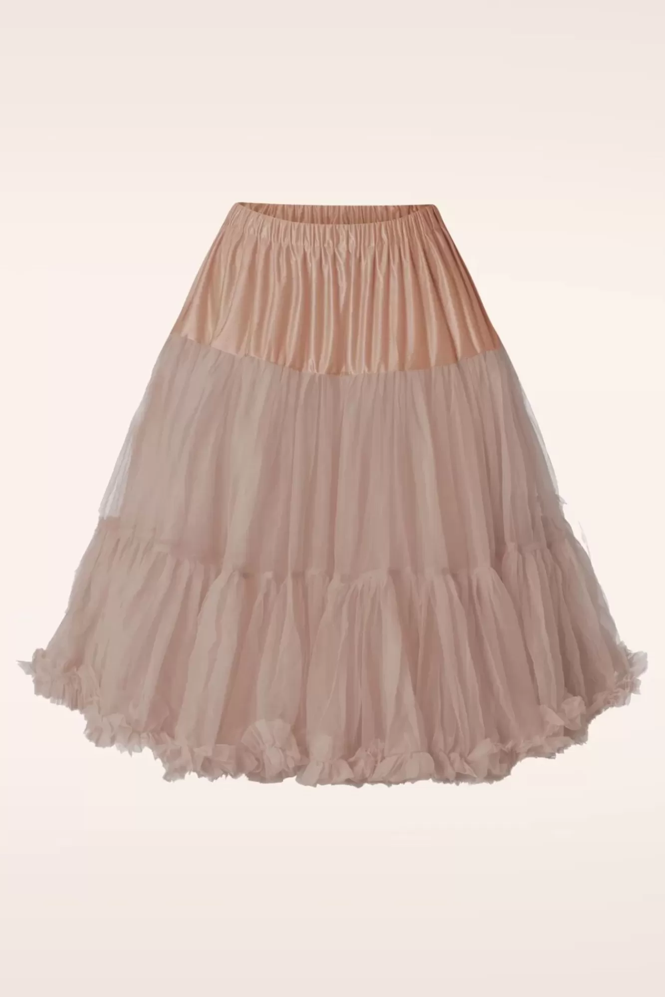 Store Banned Retro Lola Lifeforms Petticoat In Pfirsich Beige