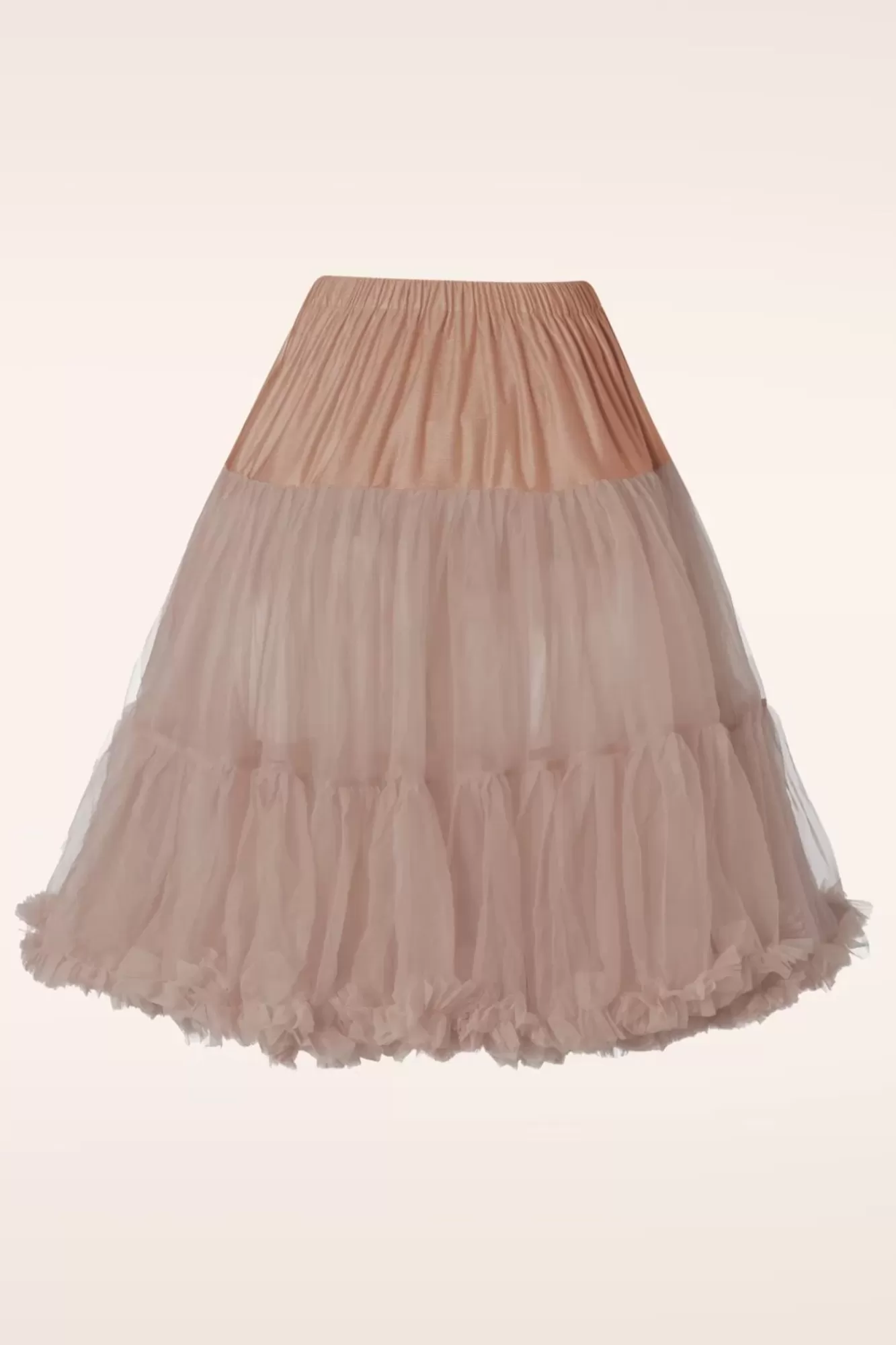 Store Banned Retro Lola Lifeforms Petticoat In Pfirsich Beige