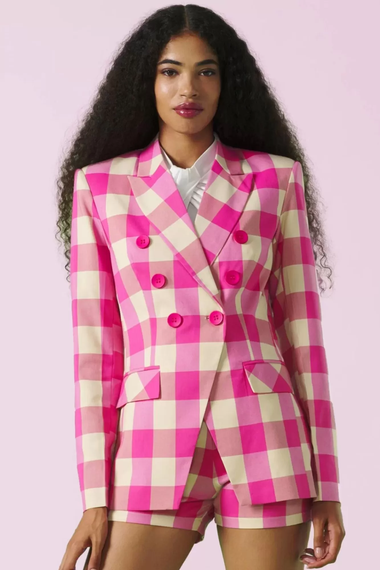 Sale Minueto Loretta Blazer Jacket In Pink