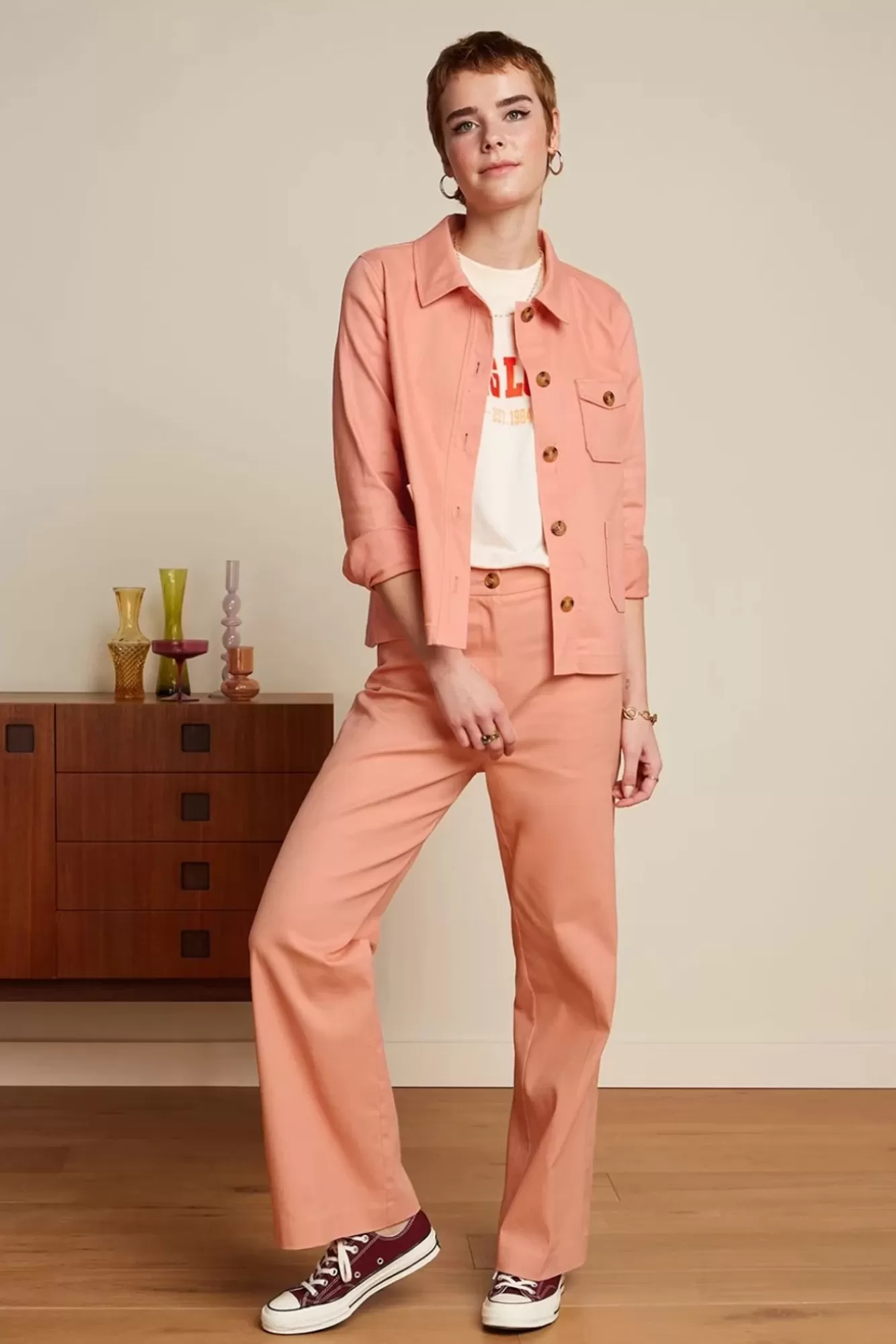 Sale King Louie Marcie Sturdy Hose In Muted Pink