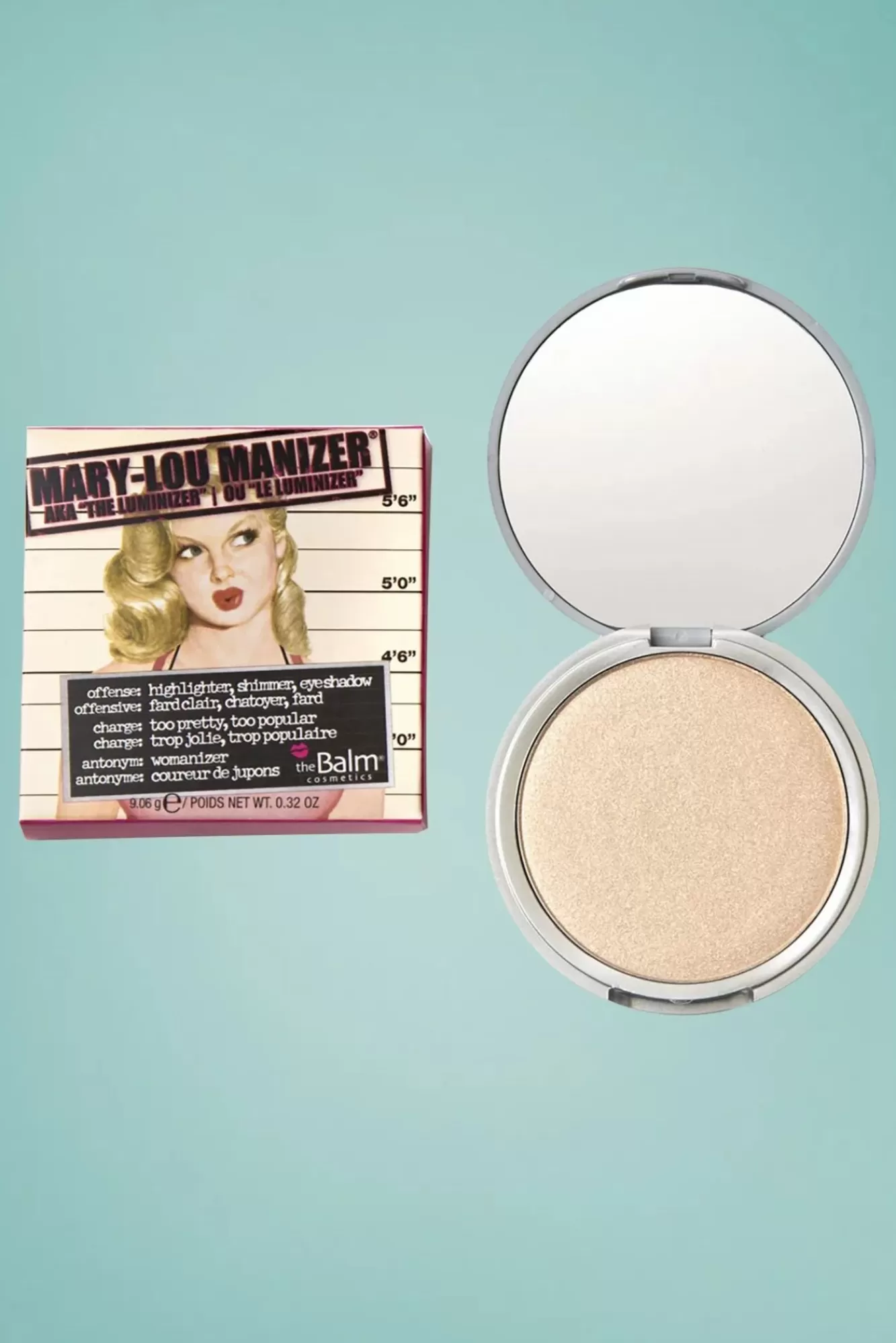 Clearance The Balm Mary-Lou Manizer Highlighter Und Lidschatten In Champagner