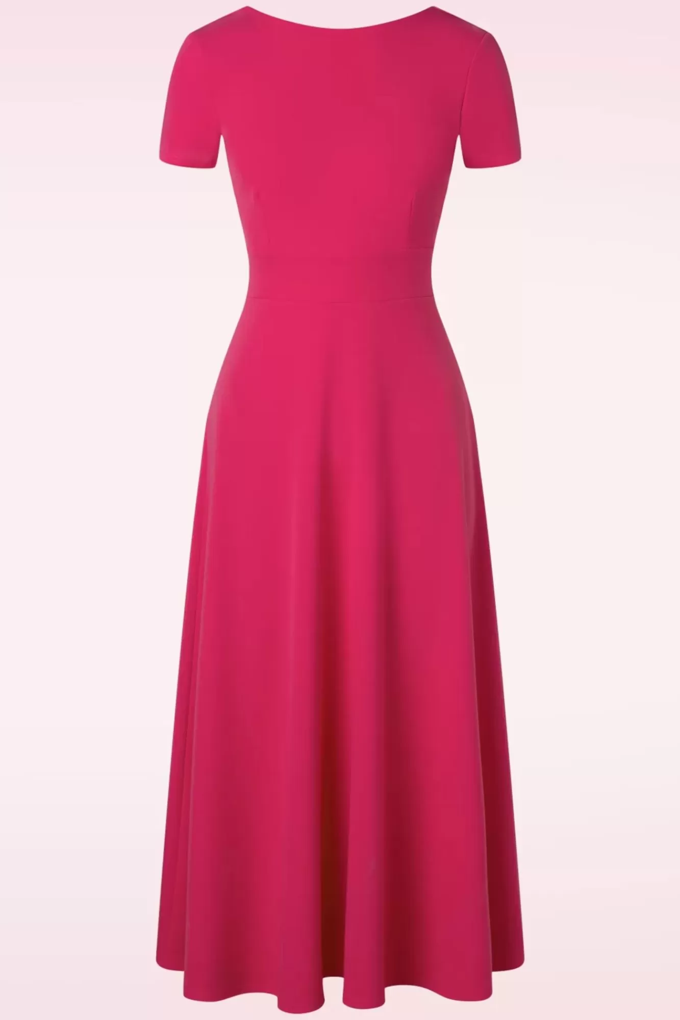 Cheap Vintage Chic for Topvintage Mindy Maxi Kleid In Hot Pink