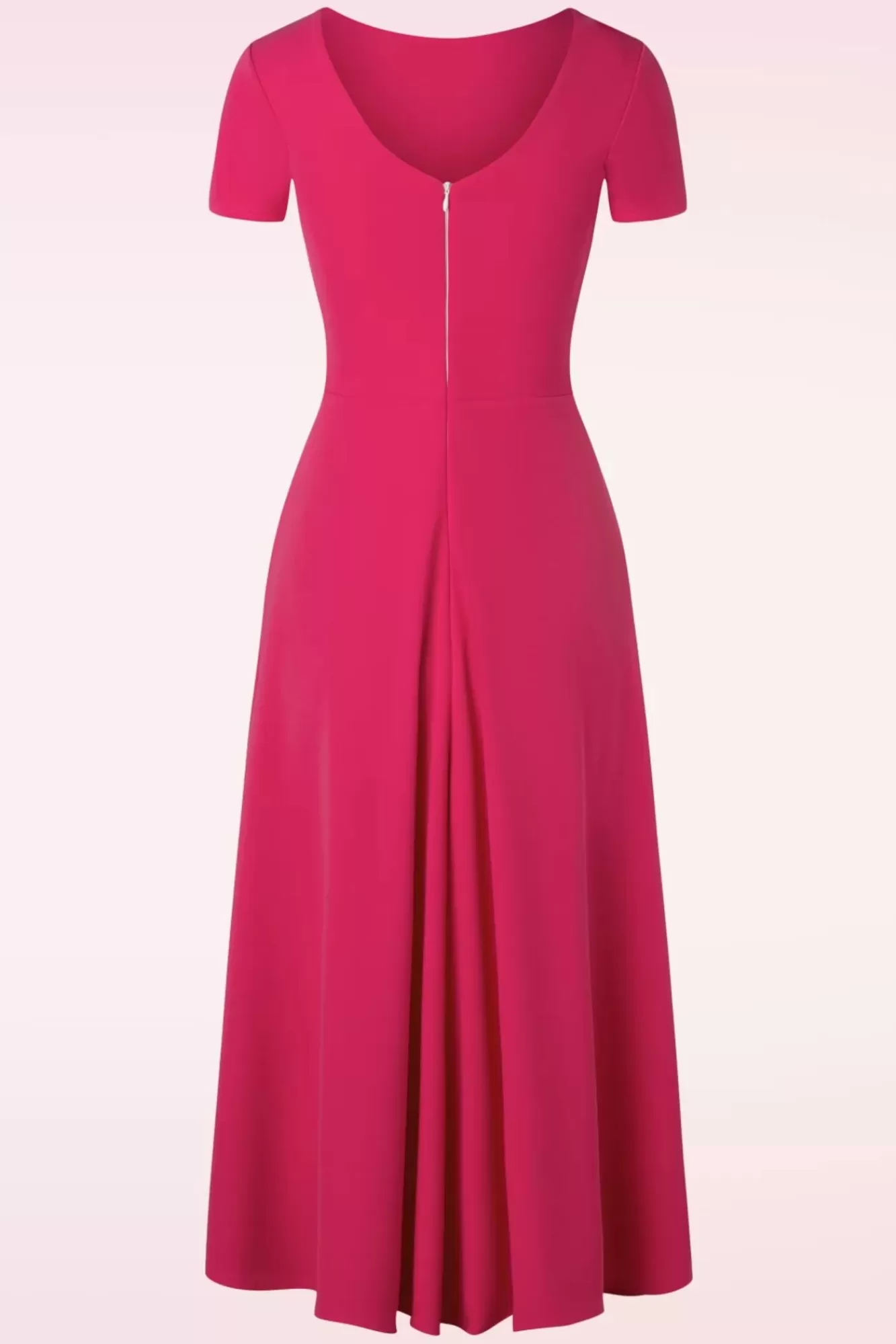 Cheap Vintage Chic for Topvintage Mindy Maxi Kleid In Hot Pink